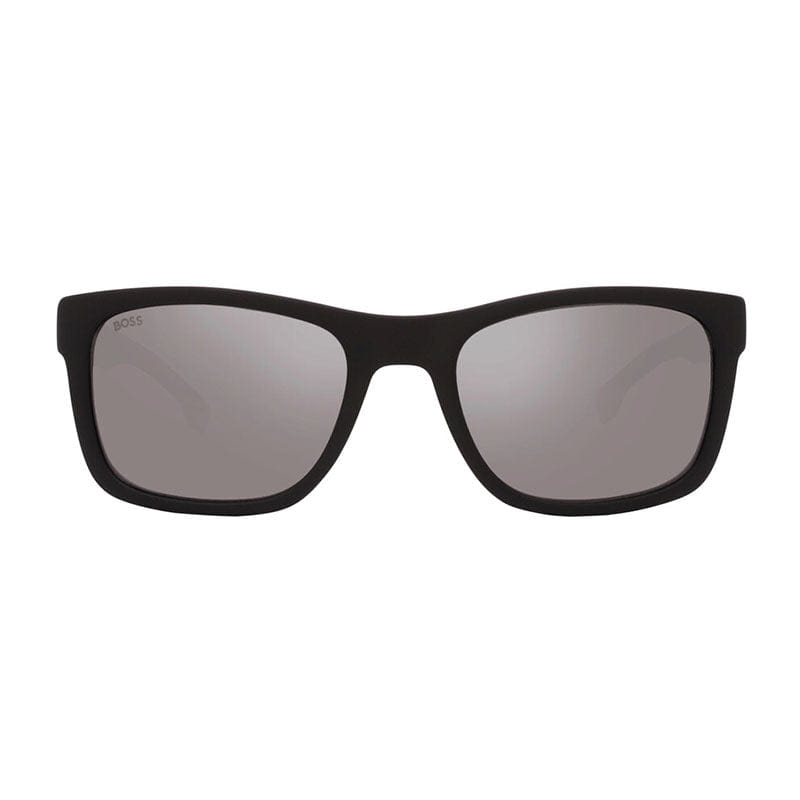 BOSS 1569/S 0003 T4 Matte Black/Silver Mirrored