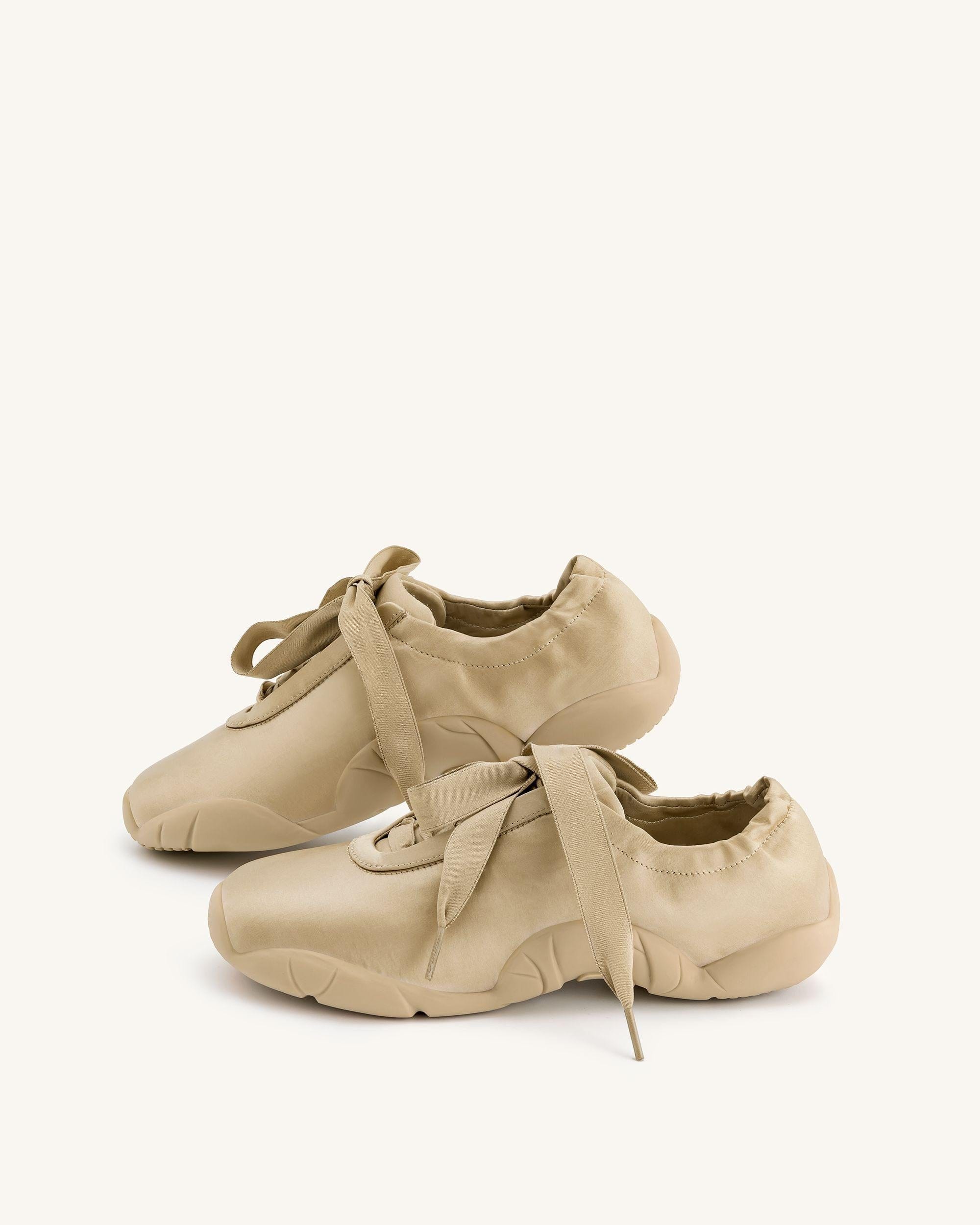 Jw Pei Flavia Ballerina Sneakers Brown