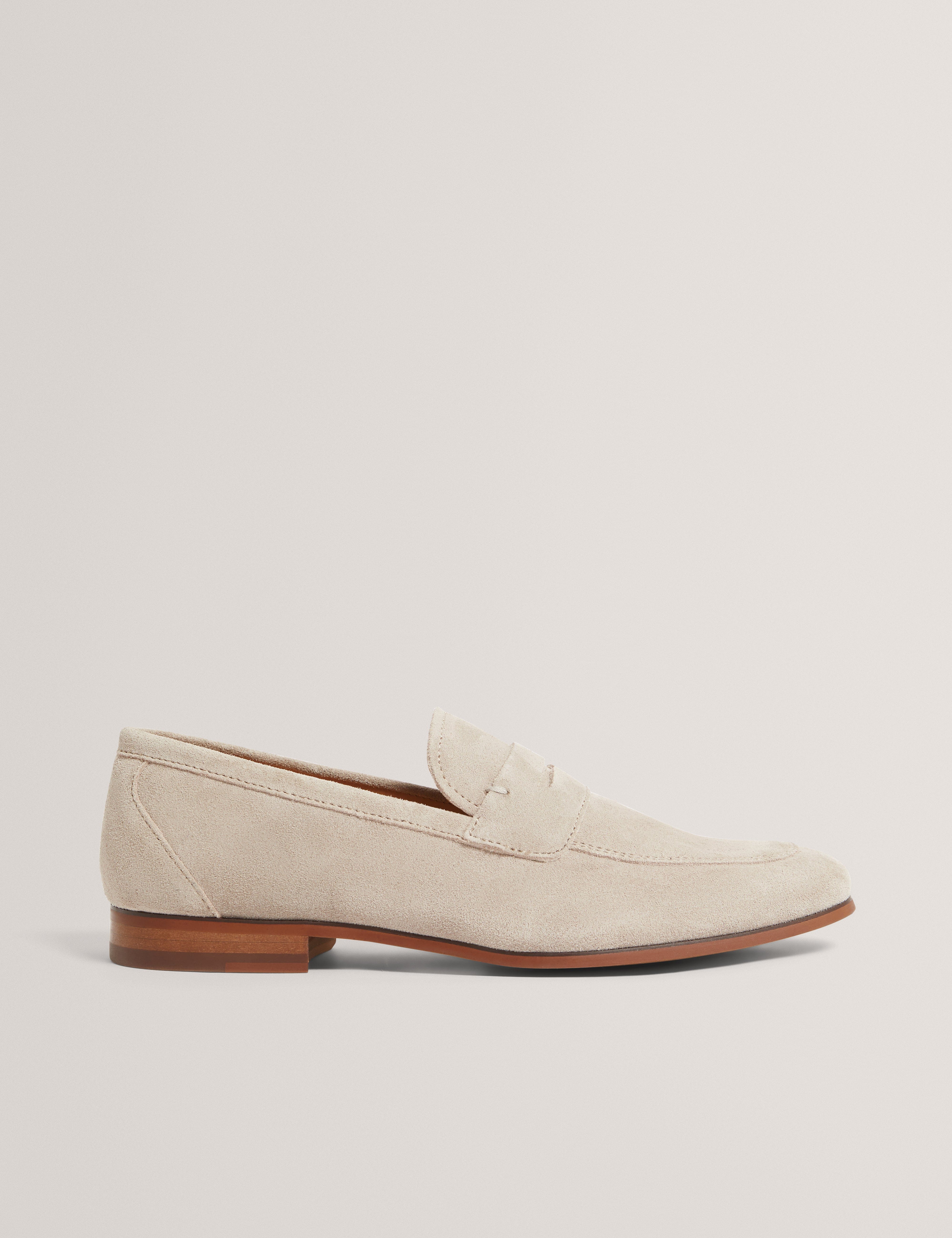 Ted Baker Leivy Suede Loafer Stone