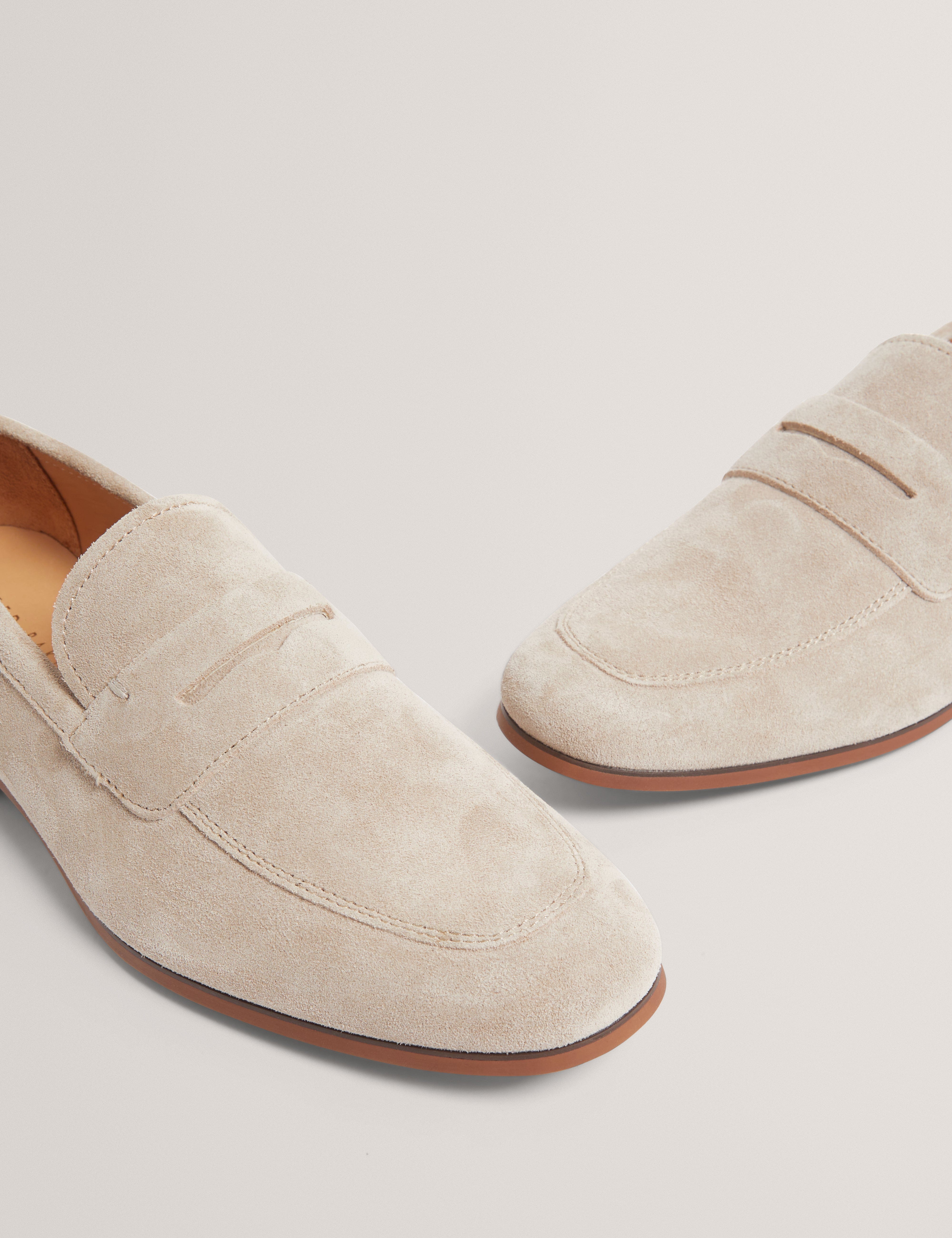 Ted Baker Leivy Suede Loafer Stone