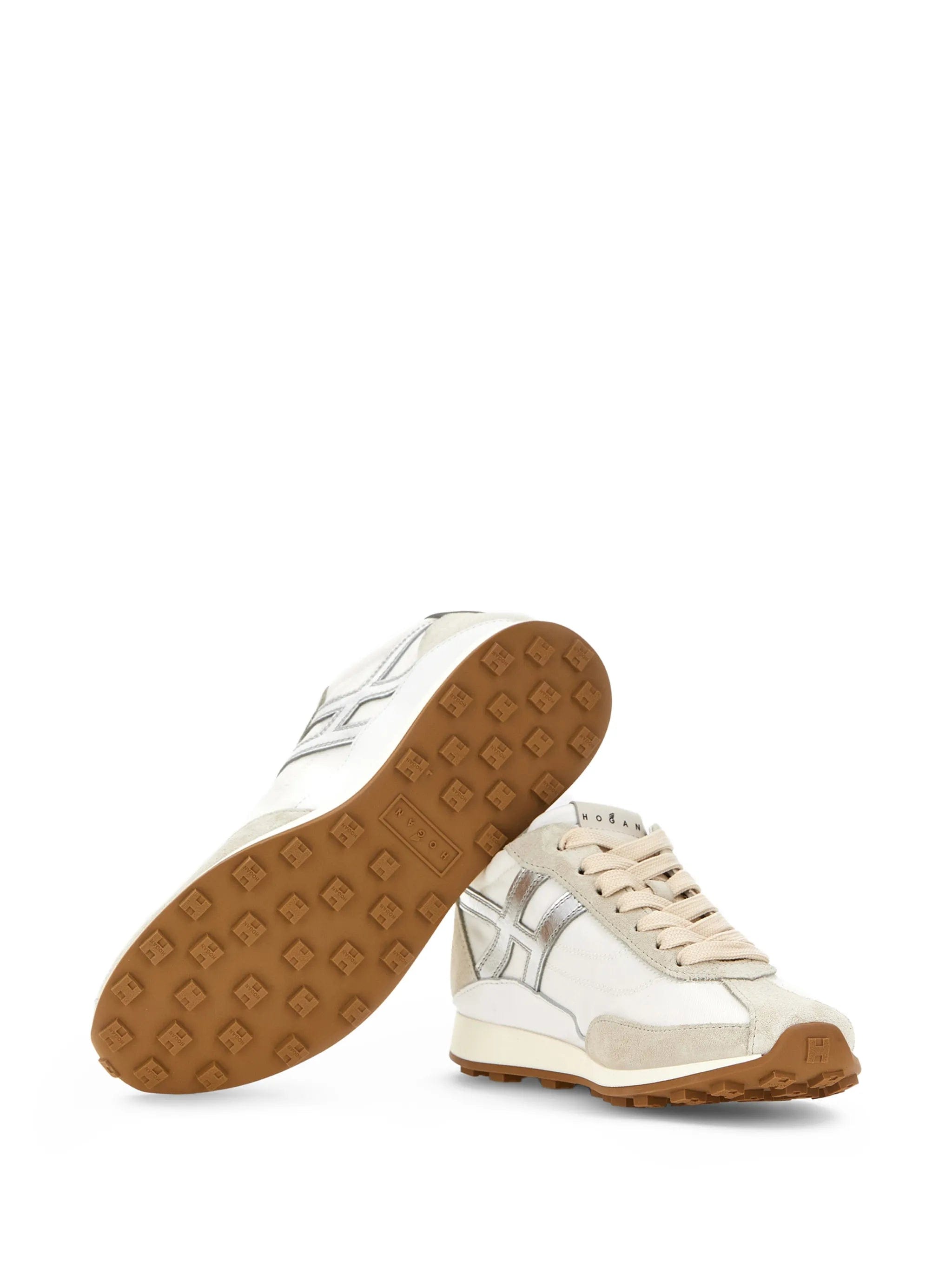 Hogan Athletic metallic - logo sneakers