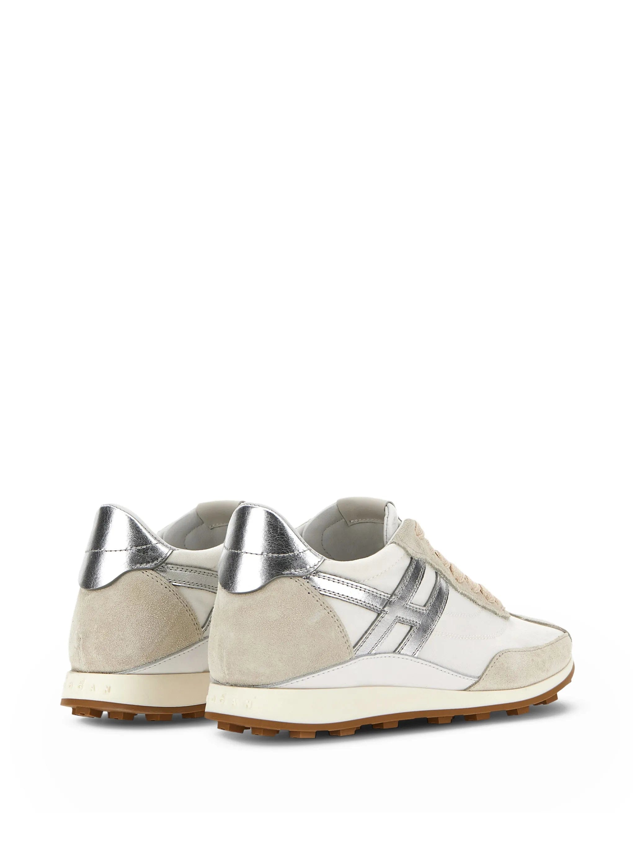 Hogan Athletic metallic - logo sneakers