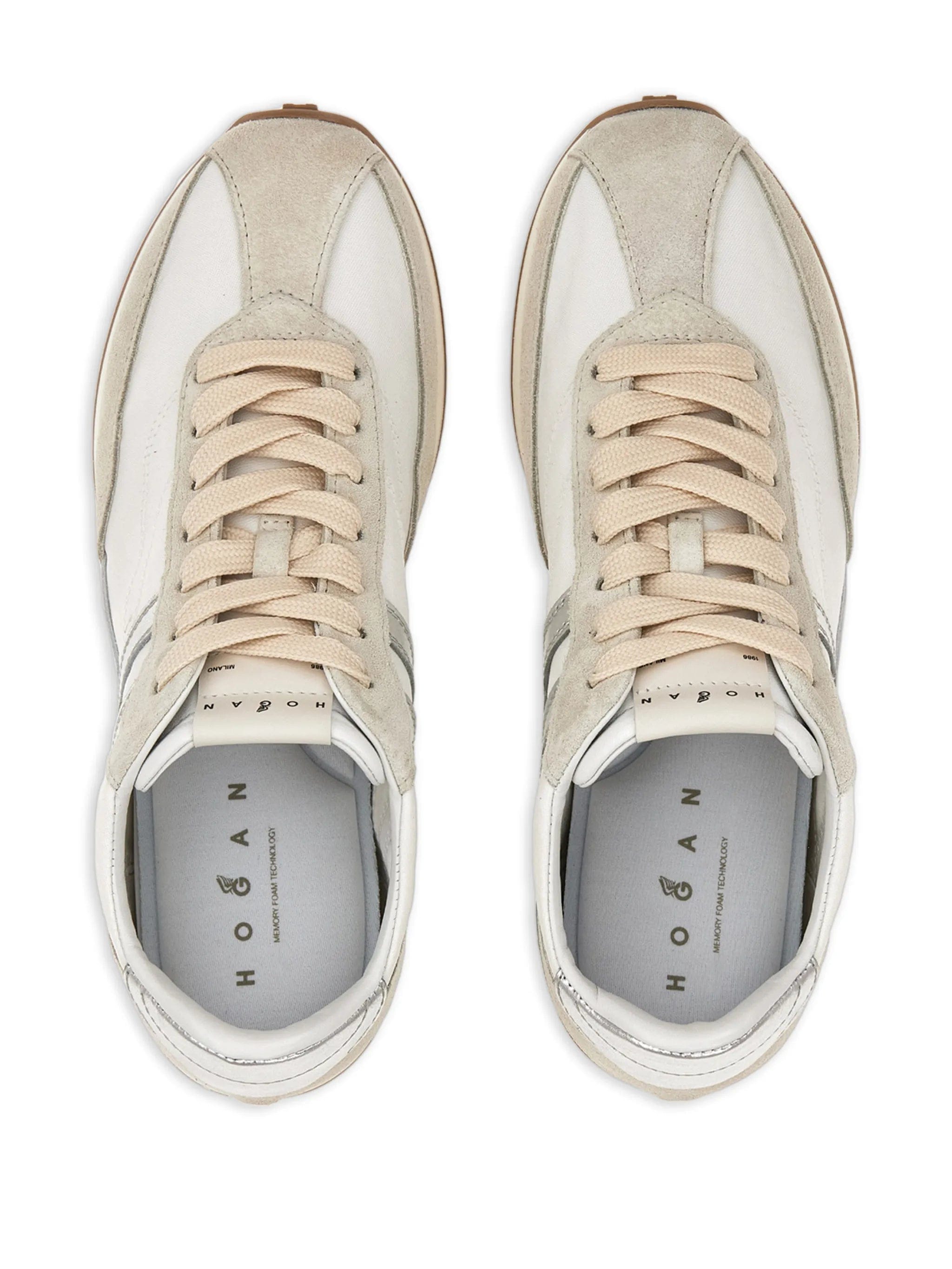 Hogan Athletic metallic - logo sneakers