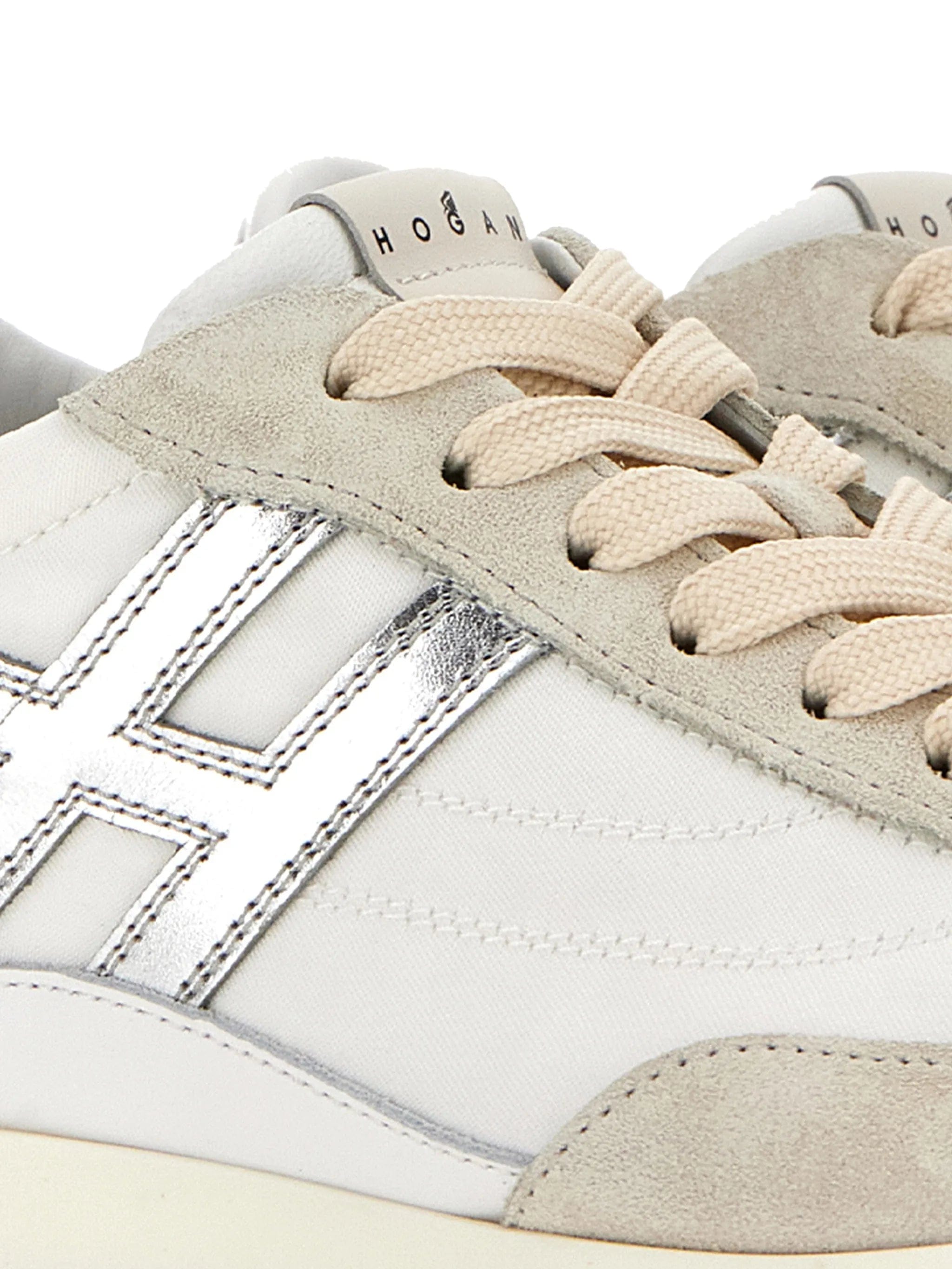 Hogan Athletic metallic - logo sneakers