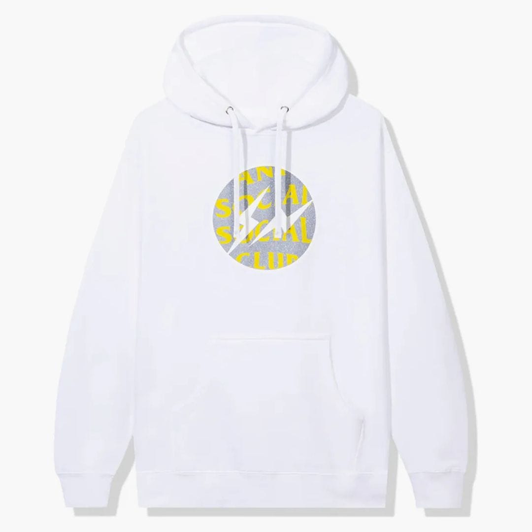 Anti Social Social Club x Fragment Called Interference Hoodie (fw22) White