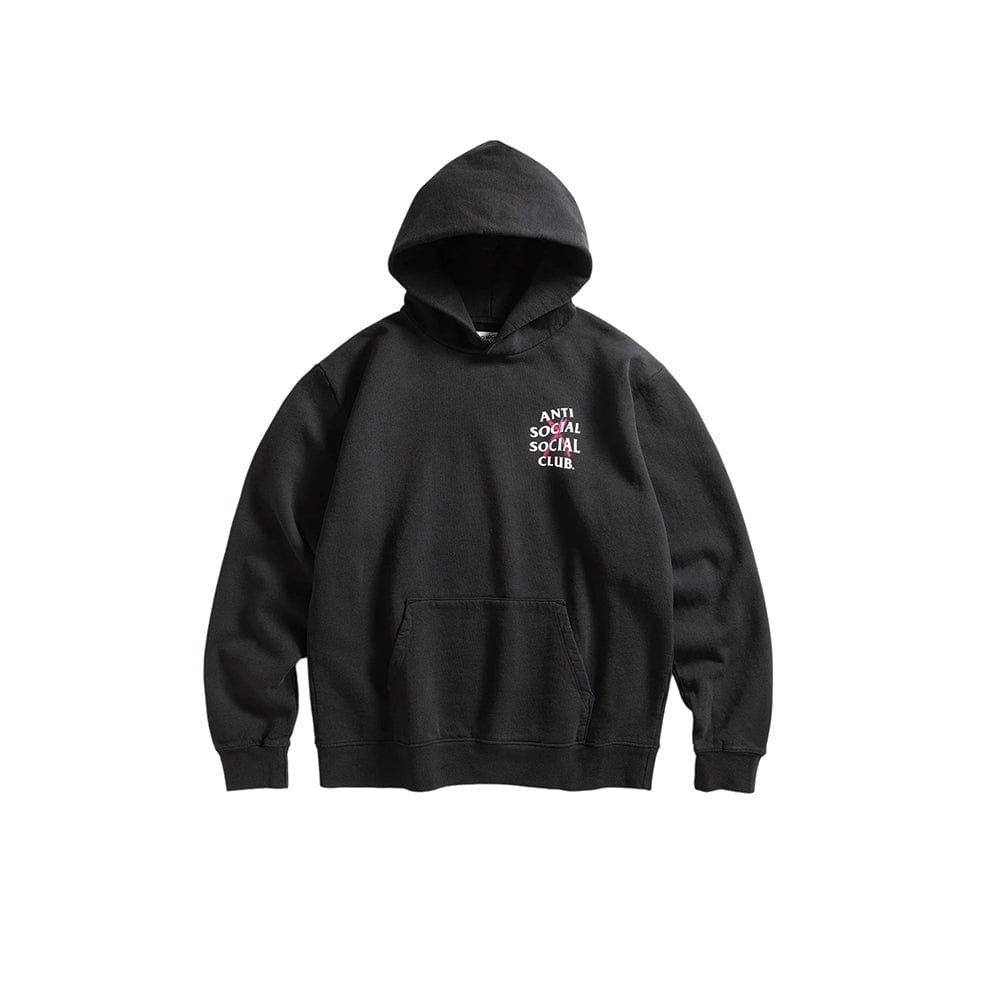 Anti Social Social Club Cancelled Paint Hoodie - Black