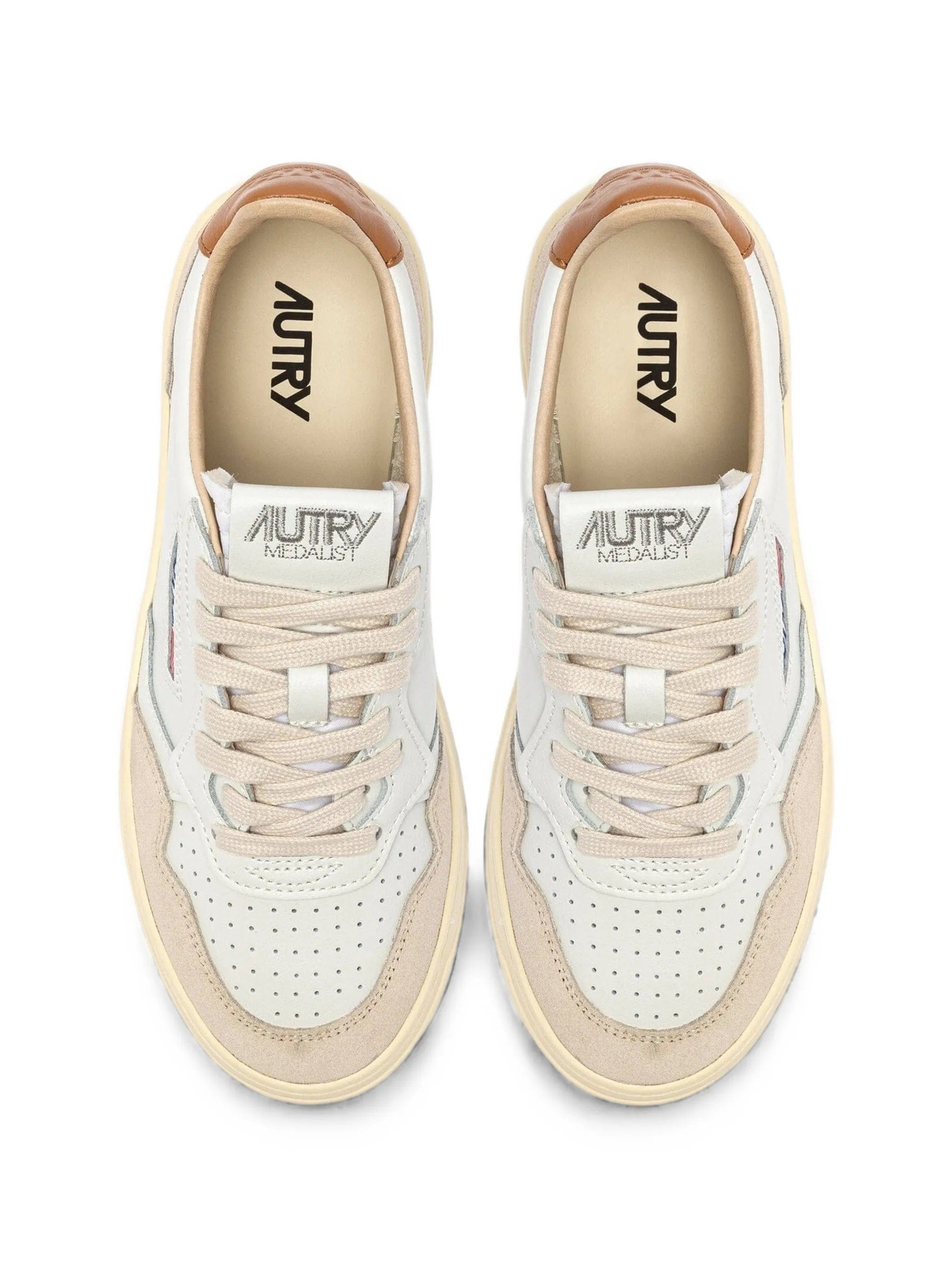 Autry Medalist panelled sneakers