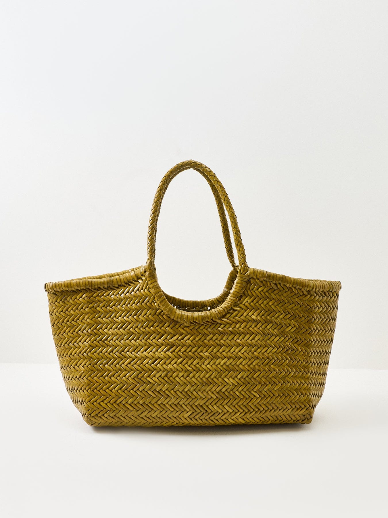 Dragon Diffusion Nantucket Basket Big Tote Green
