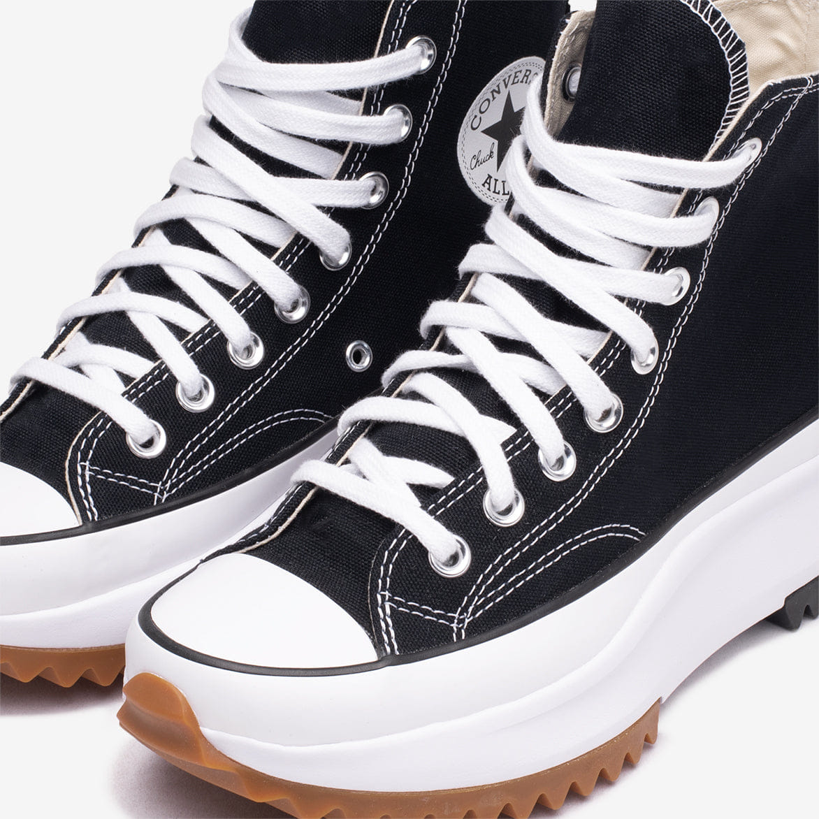 Converse RUN STAR HIKE HIGH - BLACK / WHITE