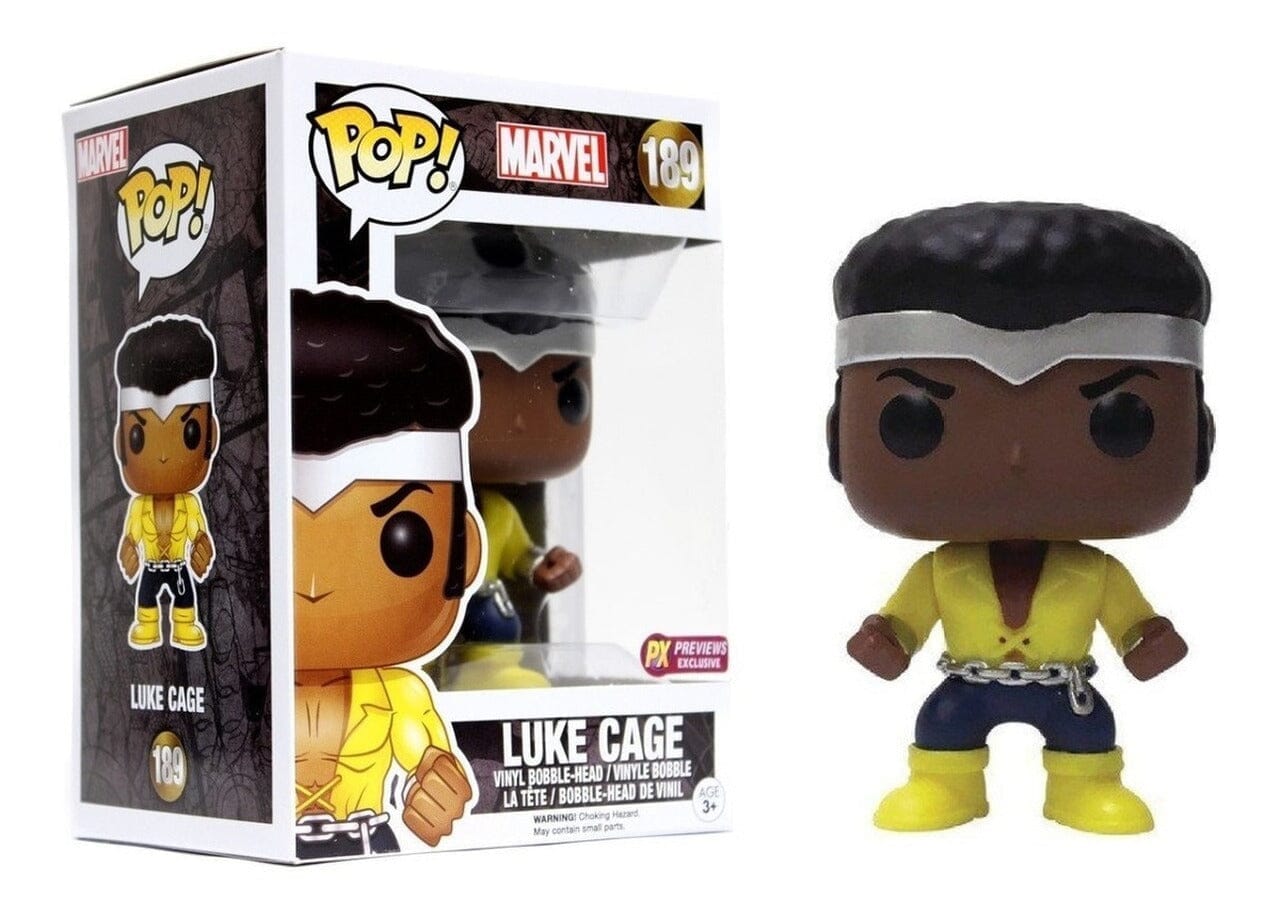 Funko (Light Box Damage) Funko Pop! Marvel Luke Cage (Power Man) Exclusive #189