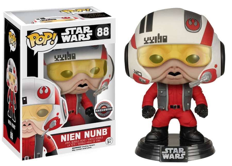 Funko Star Wars The Force Awakens Nien Nunb Exclusive Funko Pop! #88 (Copy)