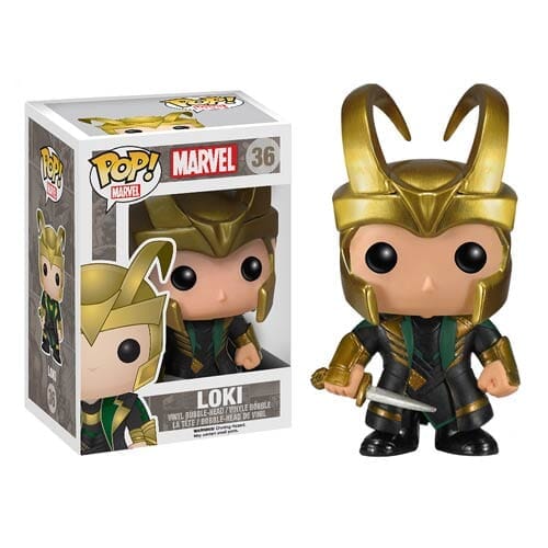Funko (Damage Box) Funko Pop! Marvel Loki (Helmet) #36