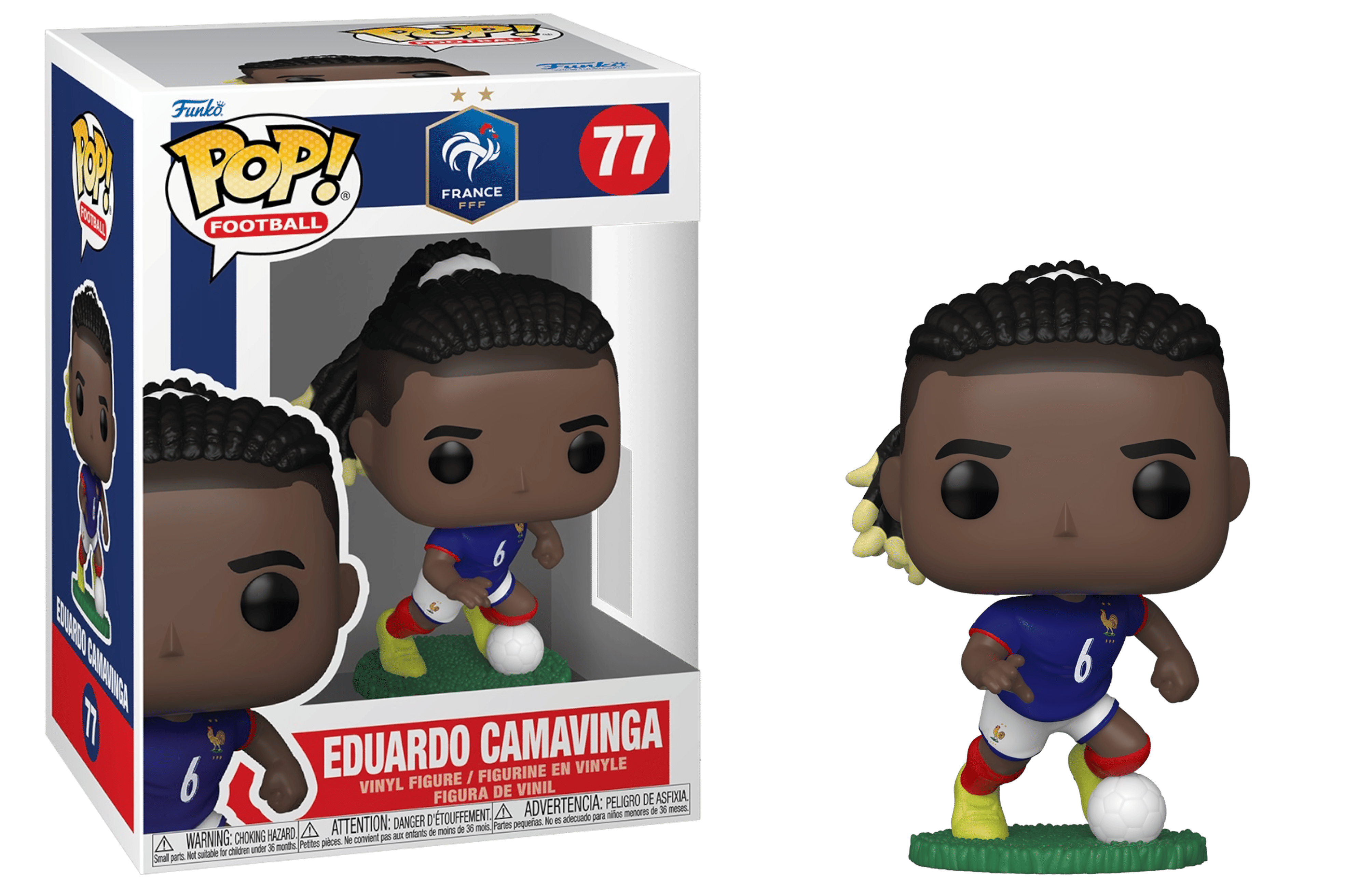 Funko Pop! Football France Eduardo Camavinga #77