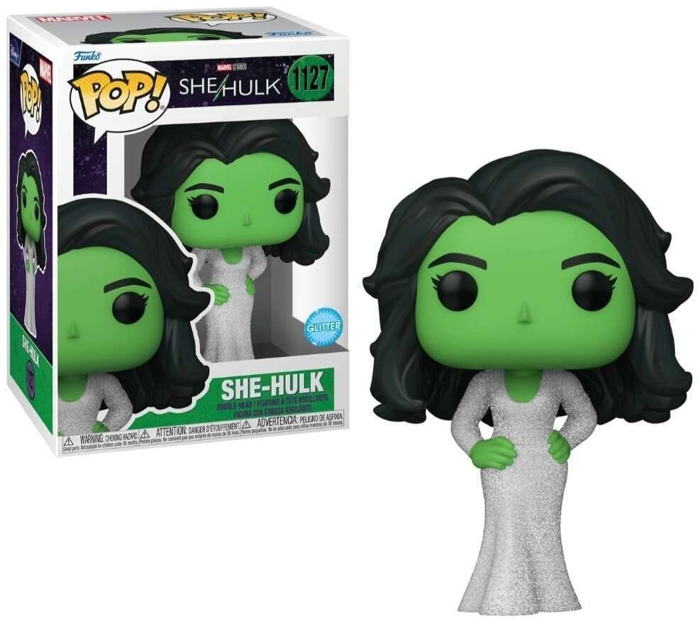 Funko (Light Box Damage) Funko Pop! Marvel She - Hulk in Gown Glitter #1127