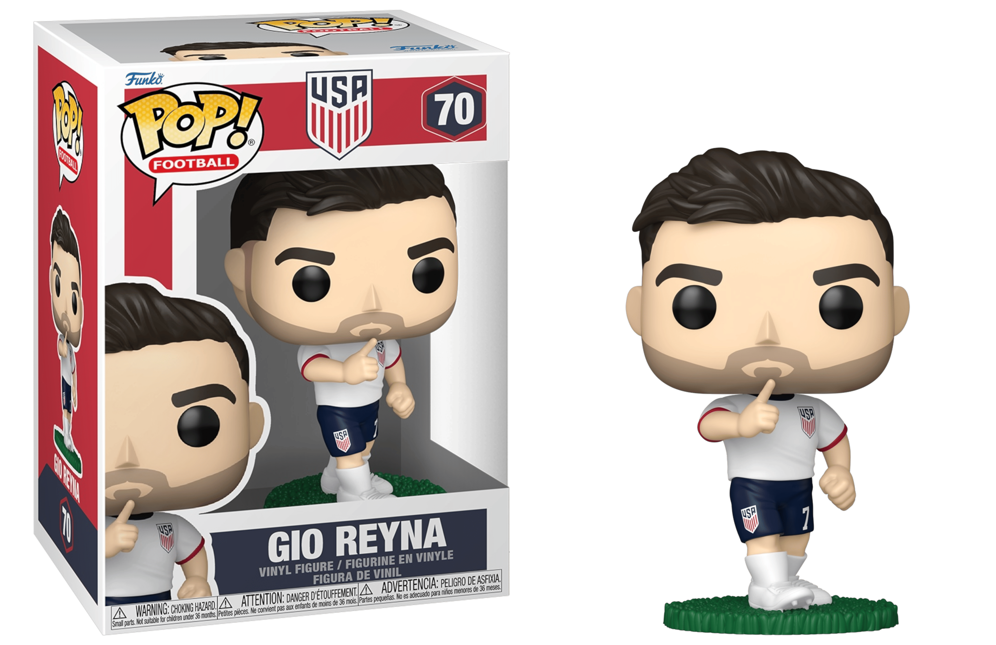 Funko Pop! Football USA Gio Reyna #70