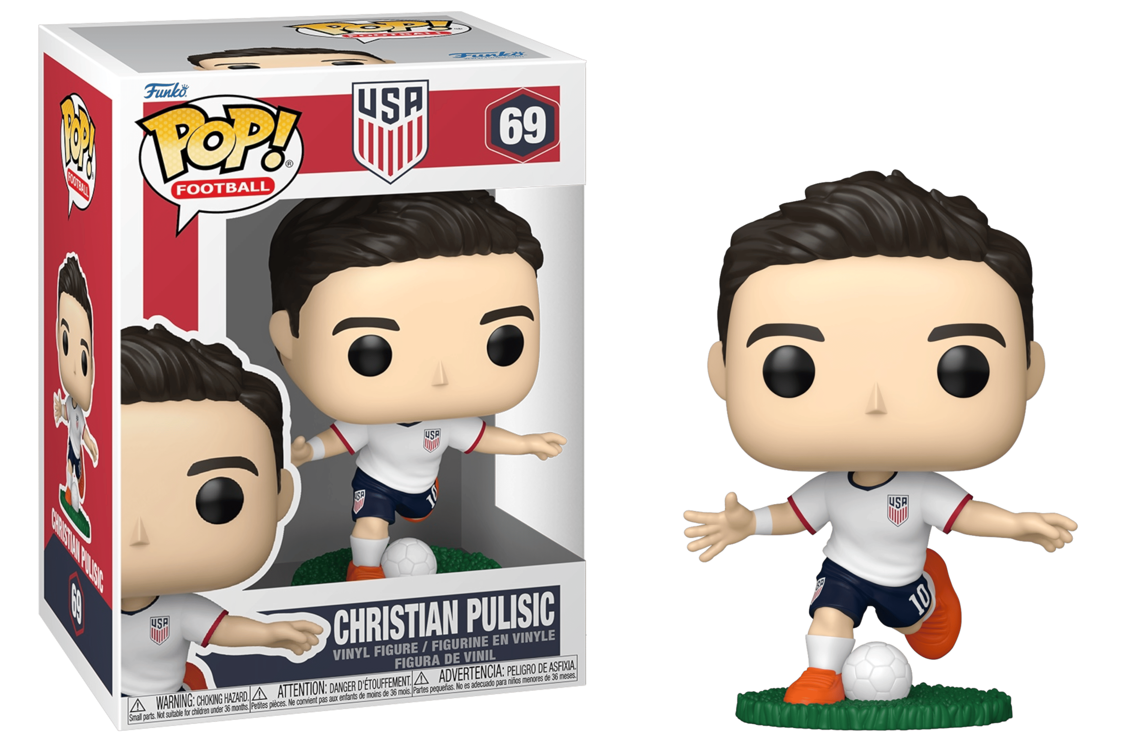 Funko Pop! Football USA Christian Pulisic #69