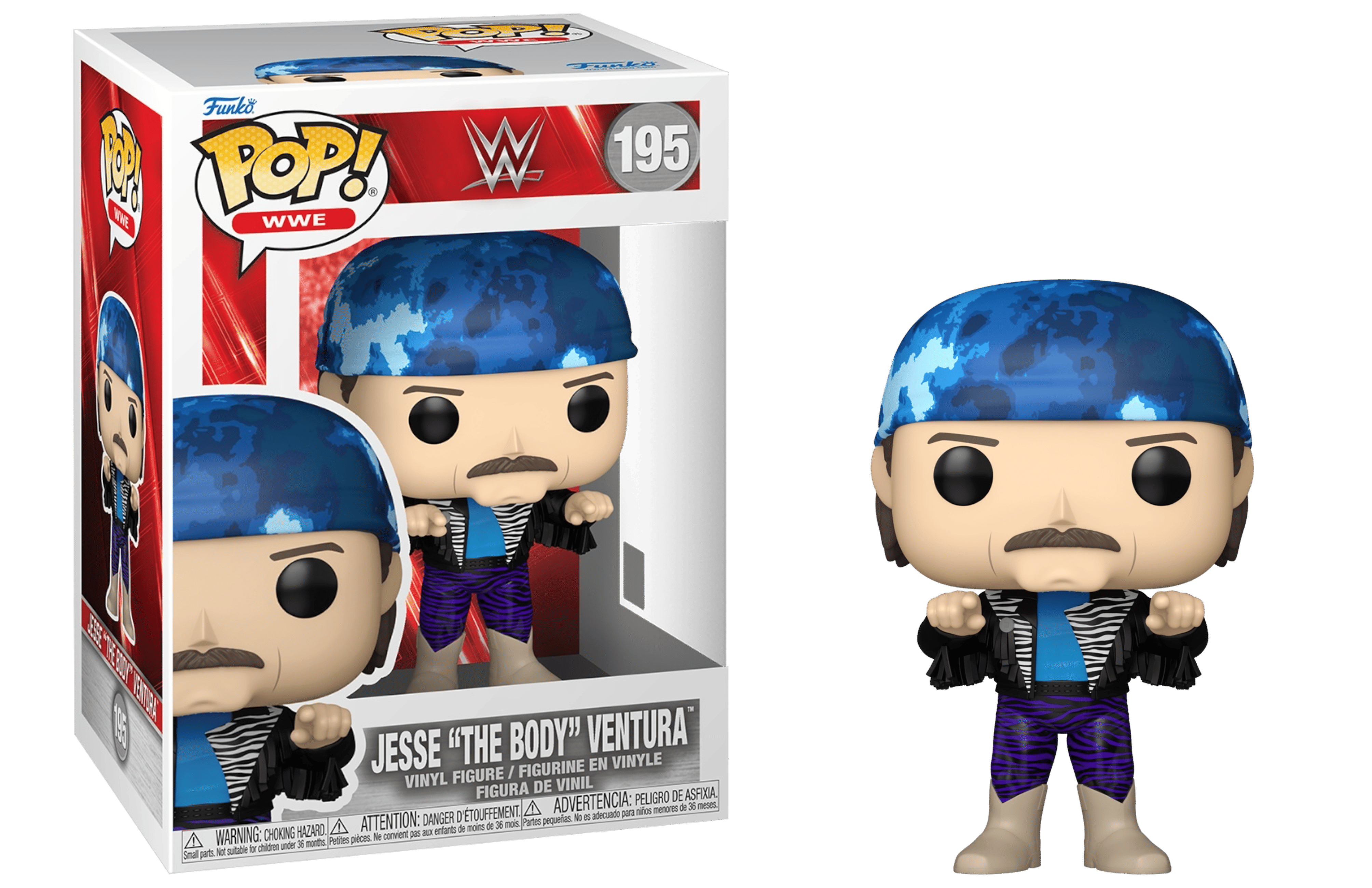 Funko Pop! WWE Jesse The Body Ventura #195
