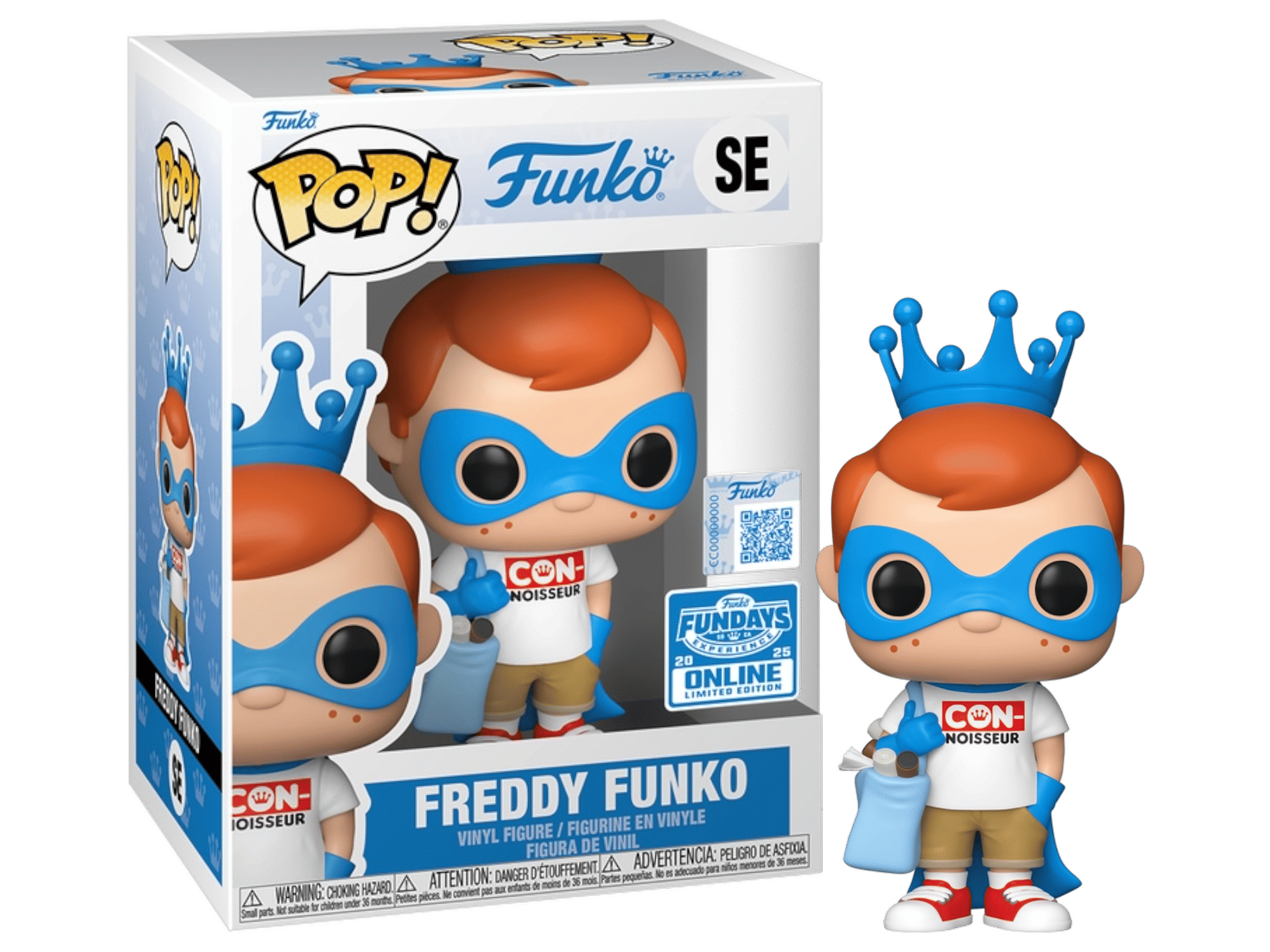 Funko Pop! Freddy Funko (CON - noisseur Shirt) Fundays Online Limited Edition Exclusive