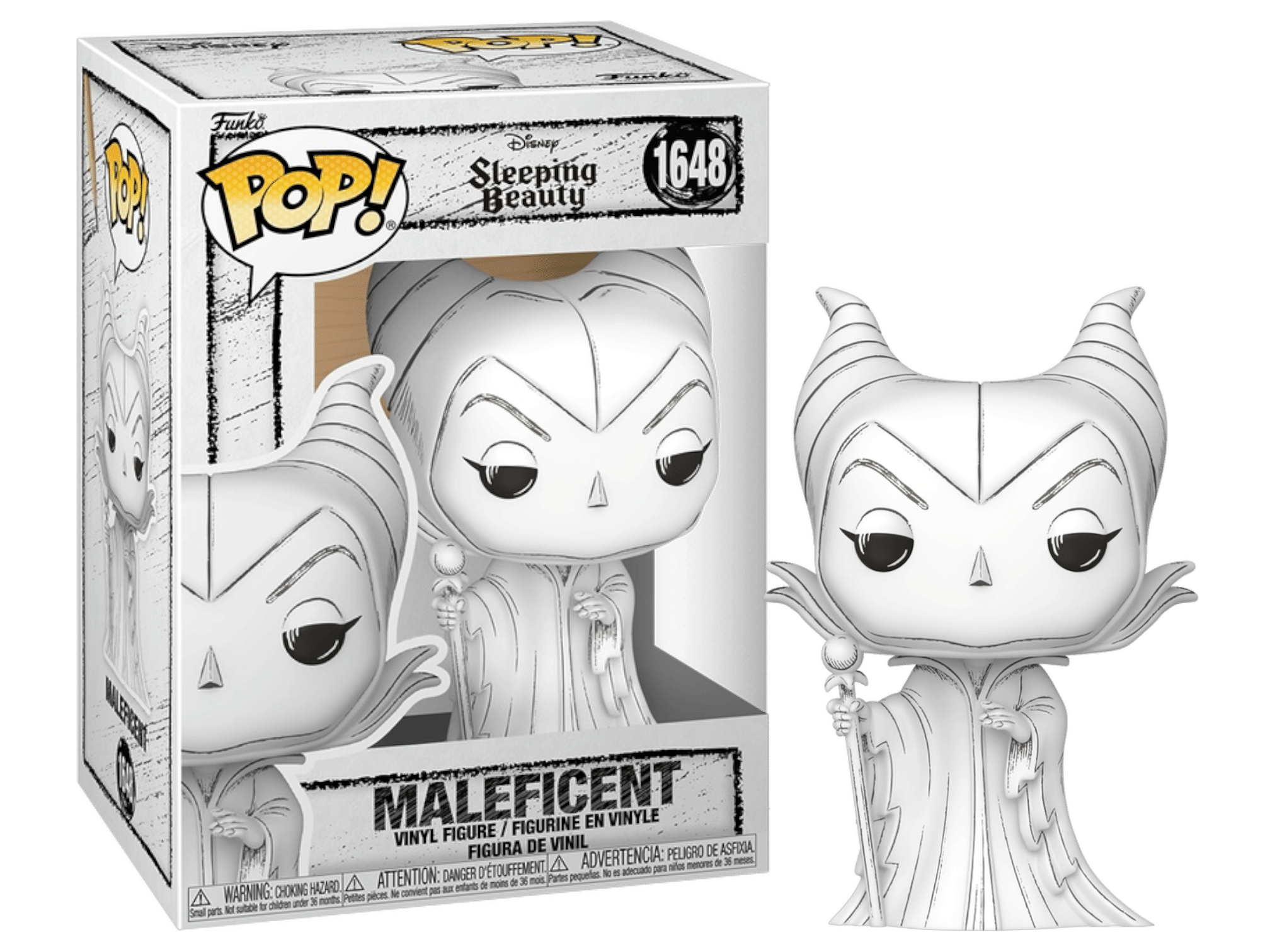 Funko Pop! Sleeping Beauty Maleficent (Sketch) #1648