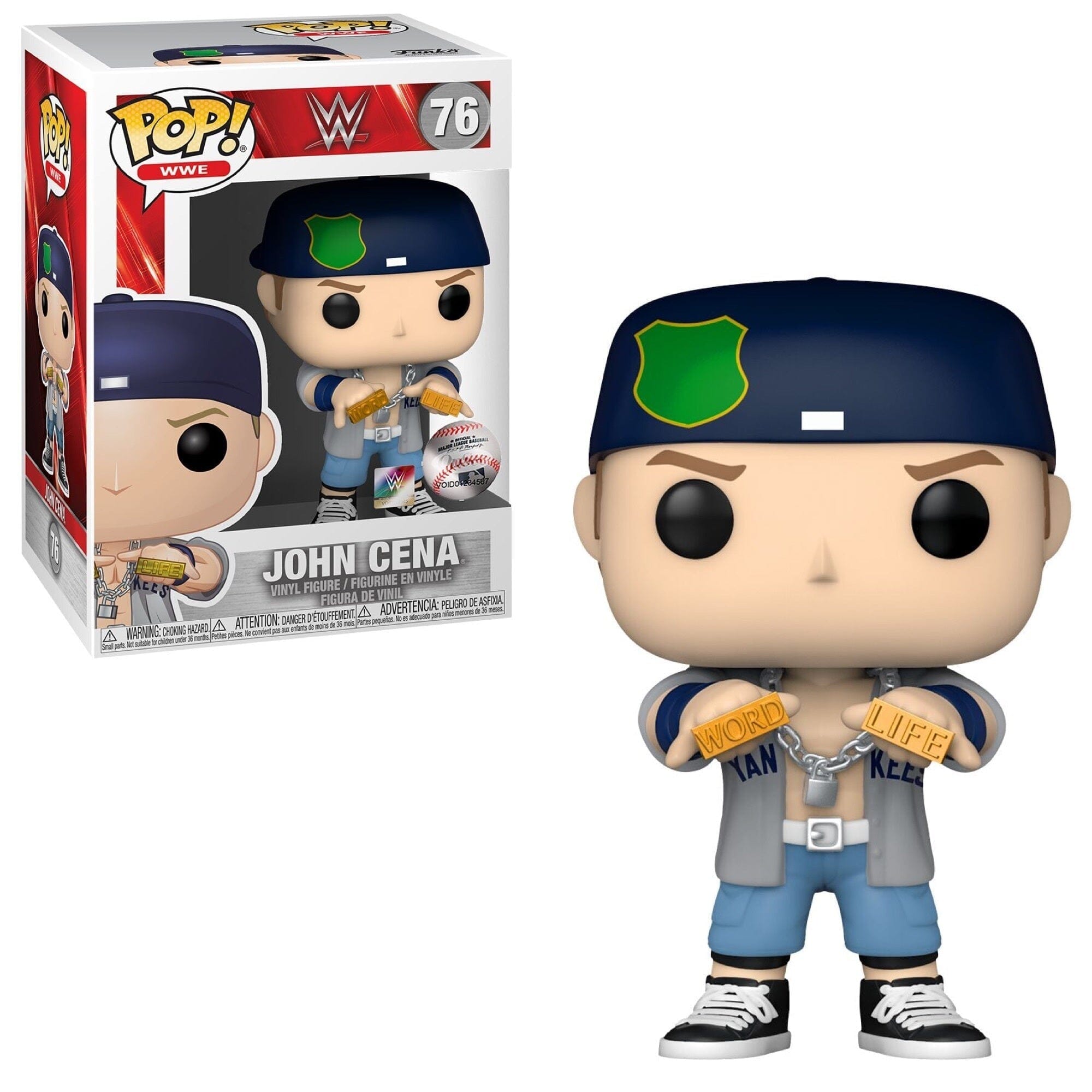 Funko (Box Damage) Funko Pop! WWE John Cena Dr. of Thuganomic #76