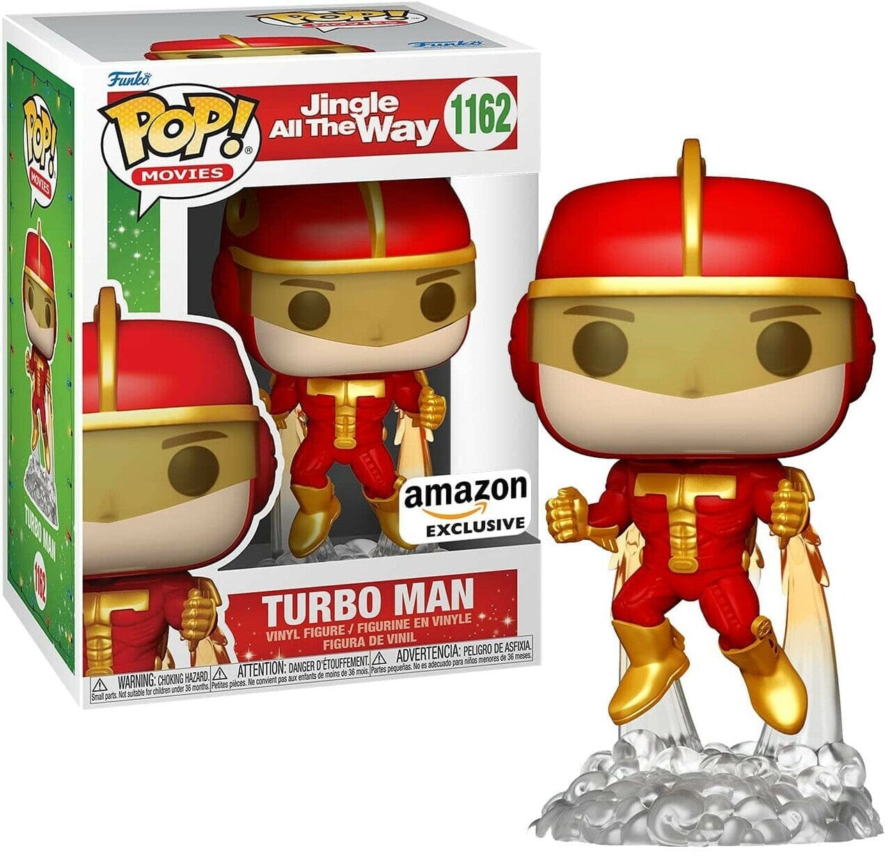Funko (Light Box Damage) Jingle All The Way Turbo Man Exclusive Funko Pop! #1162