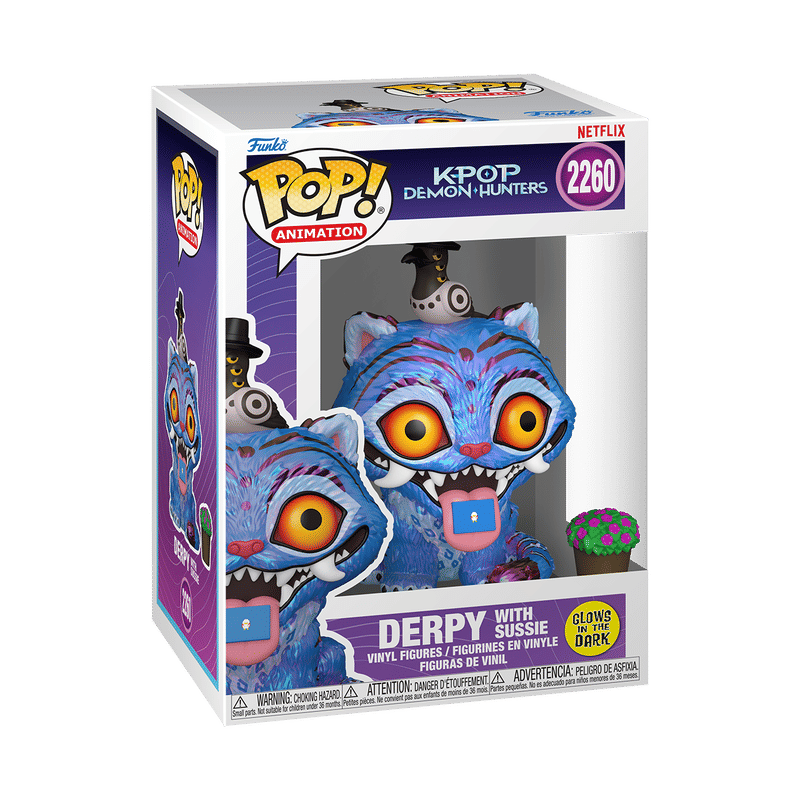 Funko Pop! KPop Demon Hunters Derpy with Sussie (Glow) #2260