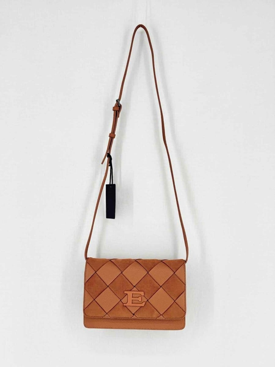 Ermanno Scervino Brown Crossbody