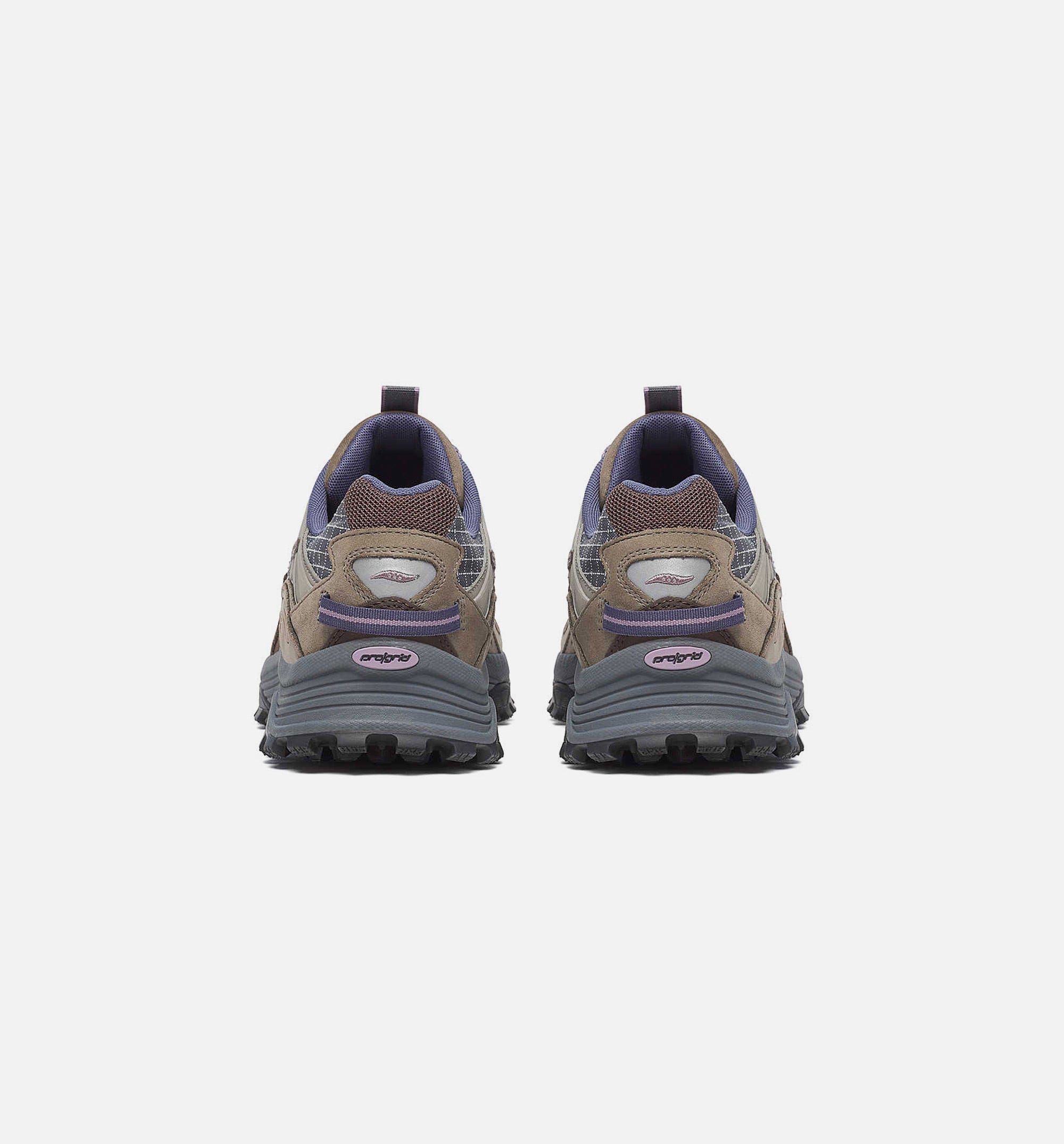 Saucony Grid Aura x Mens Lifestyle Shoe - Dark Grey/Mud