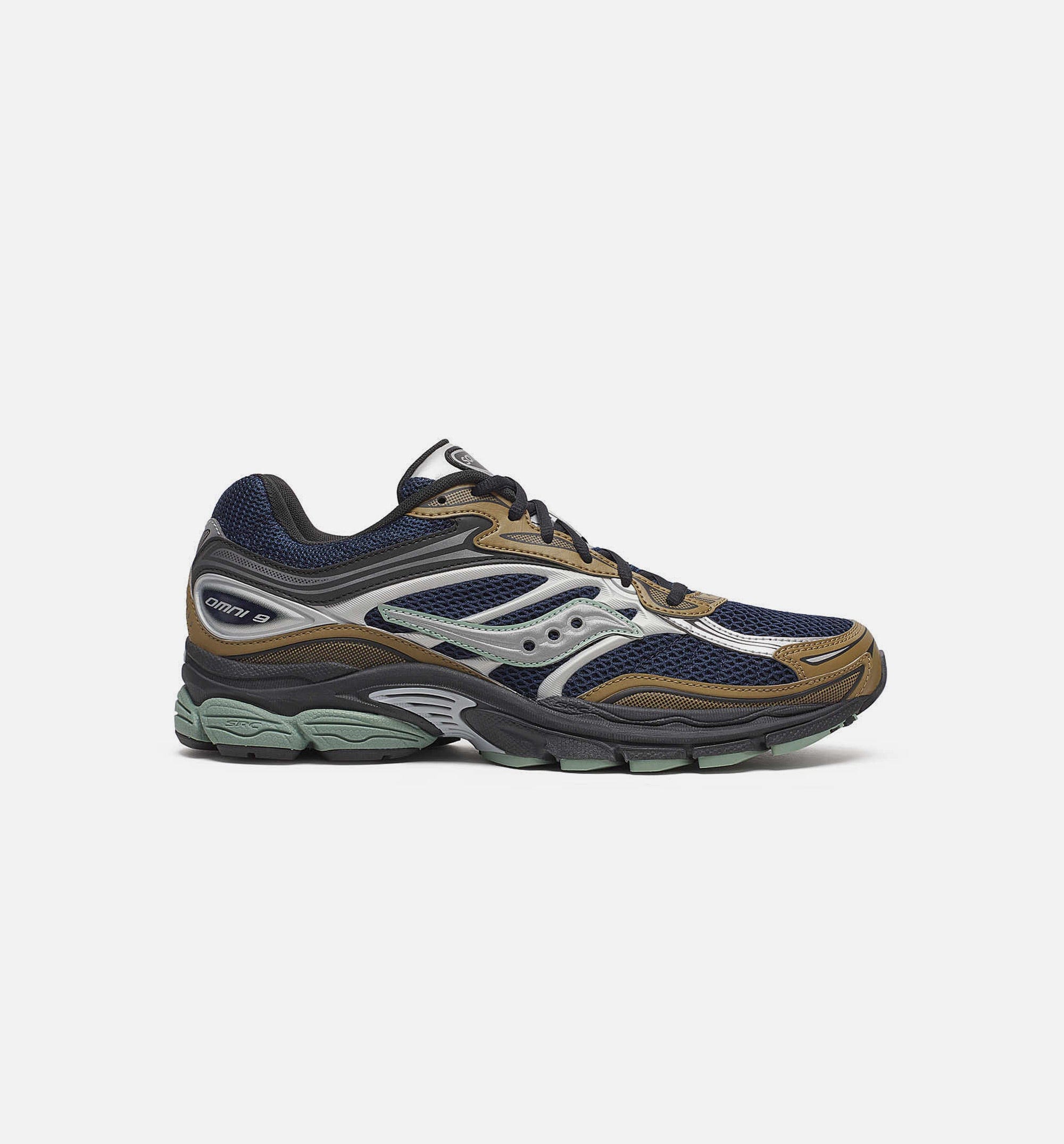 Saucony Progrid Omni 9 TMY Mens Lifestyle Shoe - Brown/Navy