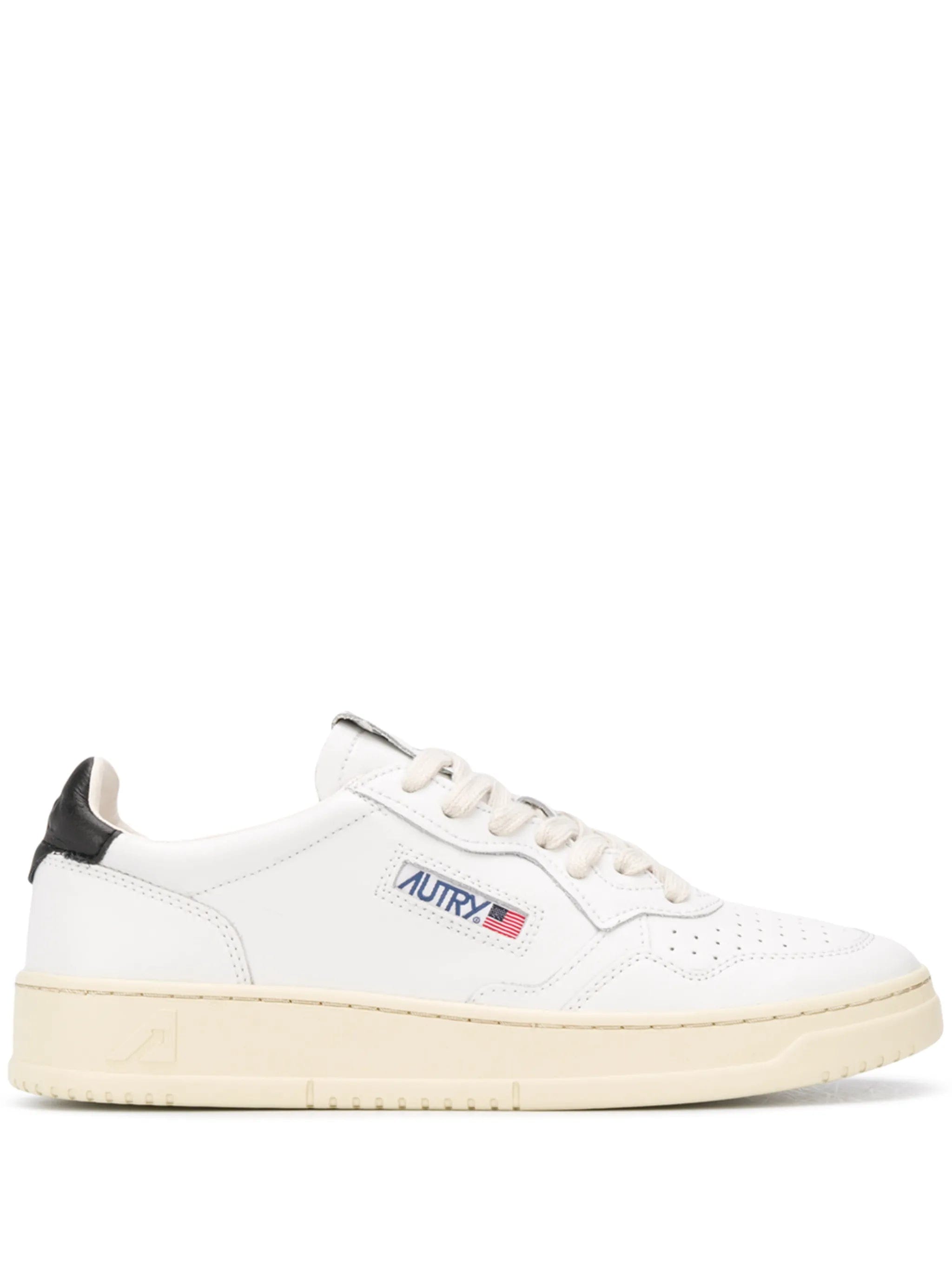 Autry Medalist perforated leather sneakers