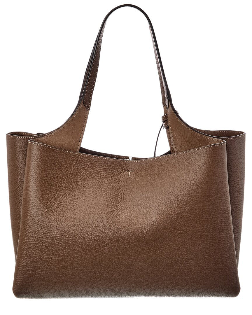 Tod’S Logo Medium Leather Tote