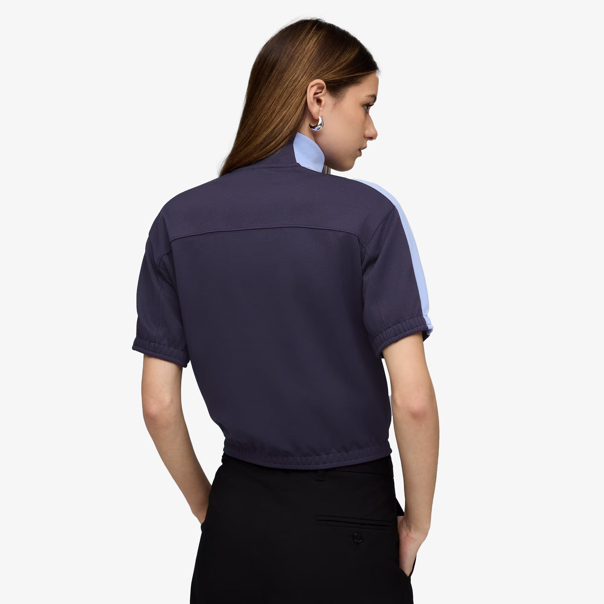 PUMA | T7 SHORT SLEEVE JACKET { DEEP PLUM