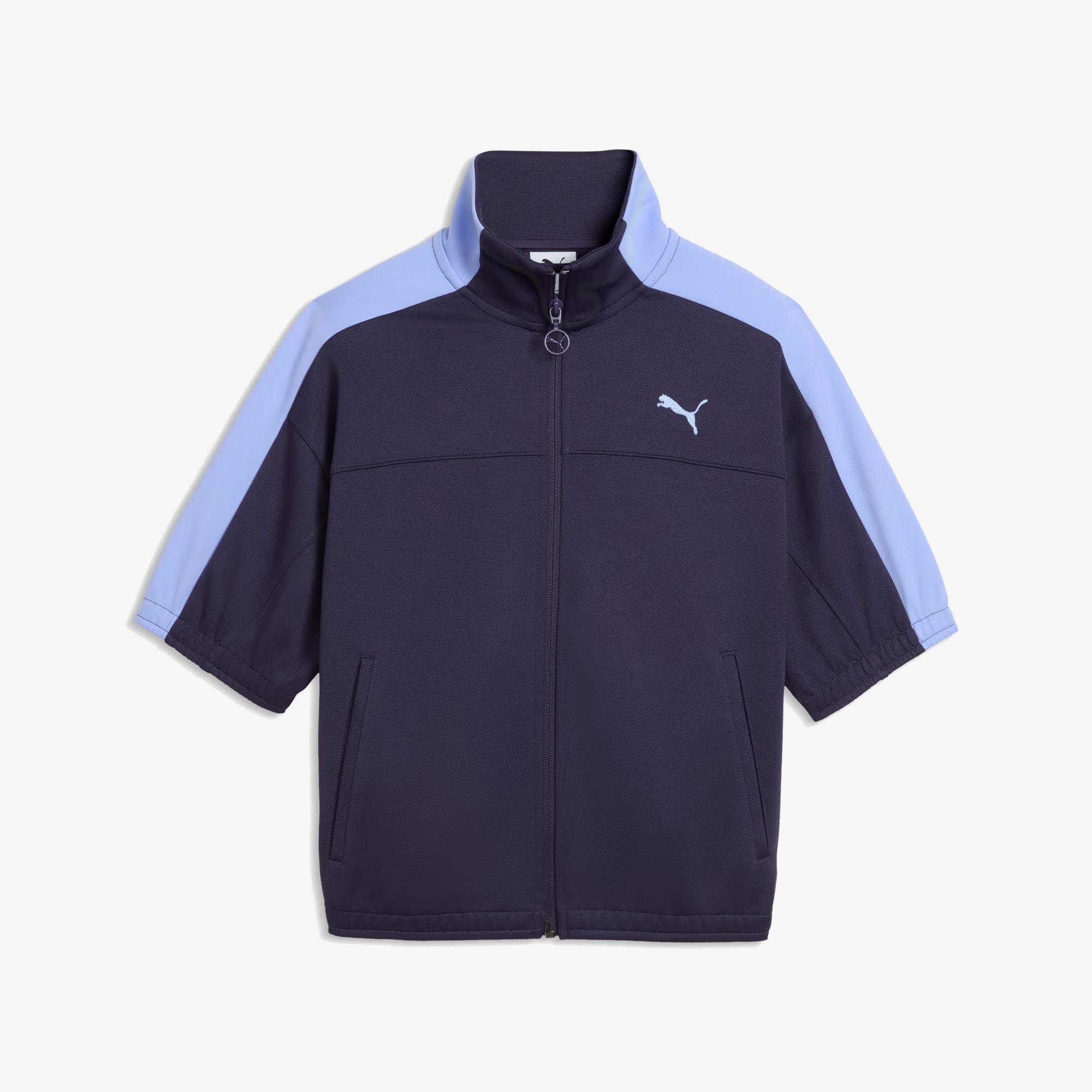 PUMA | T7 SHORT SLEEVE JACKET { DEEP PLUM