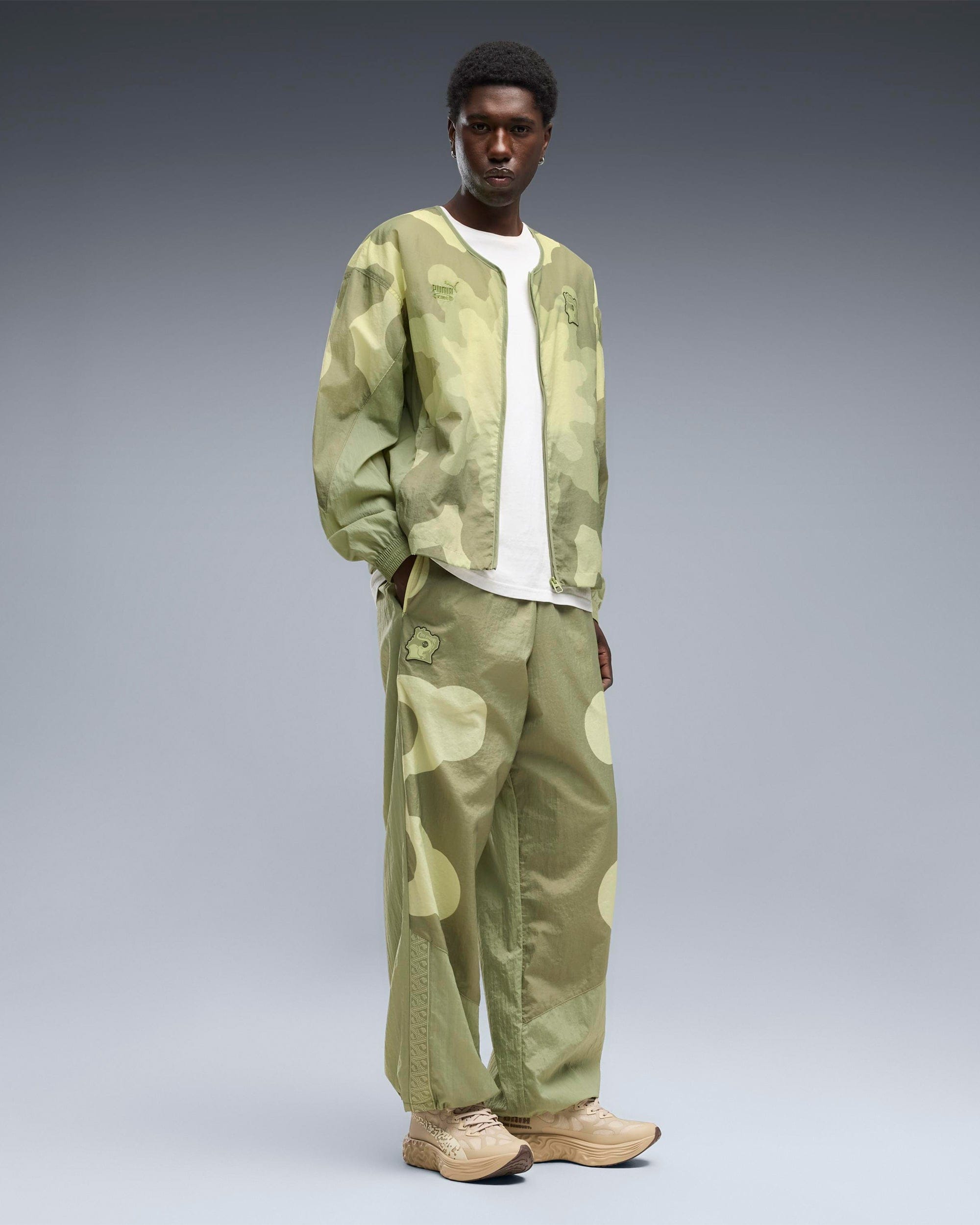 Puma Pantalones de chandal Relaxed Puma x Salehe Bembury x Ivory Coast King para hombre