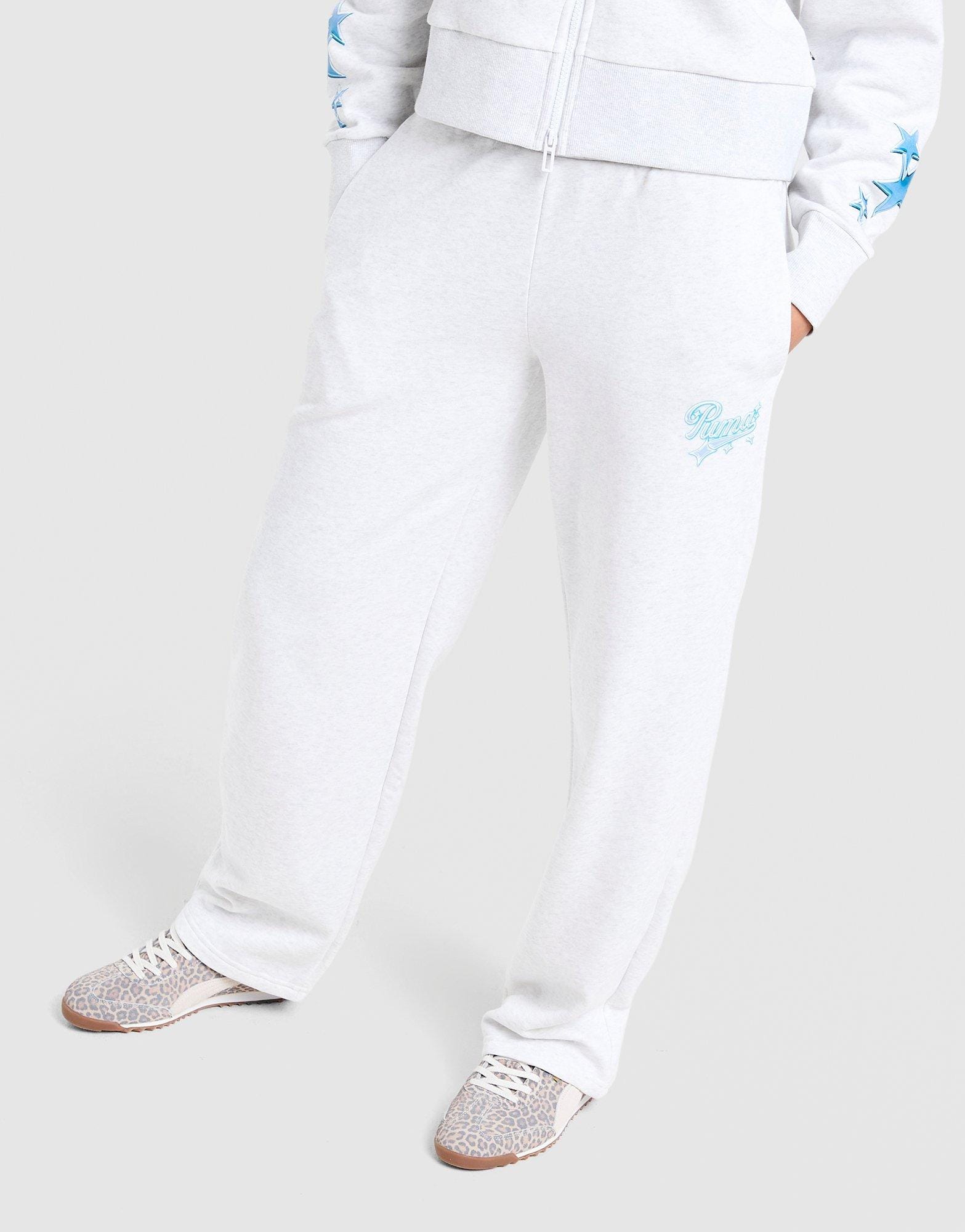 Puma Hoops Wide Leg Joggers