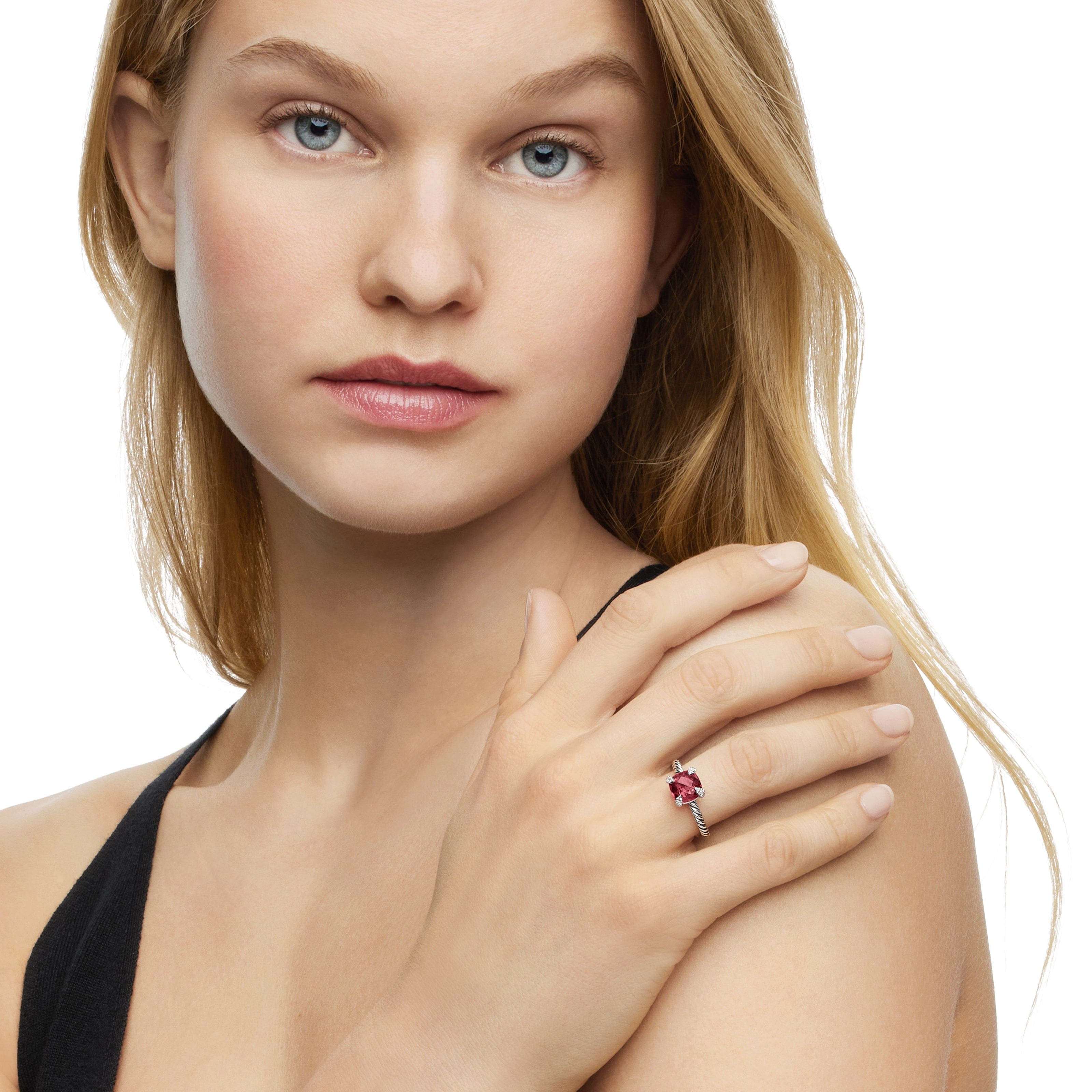 David Yurman Châtelaine® Collection Ring in Sterling Silver