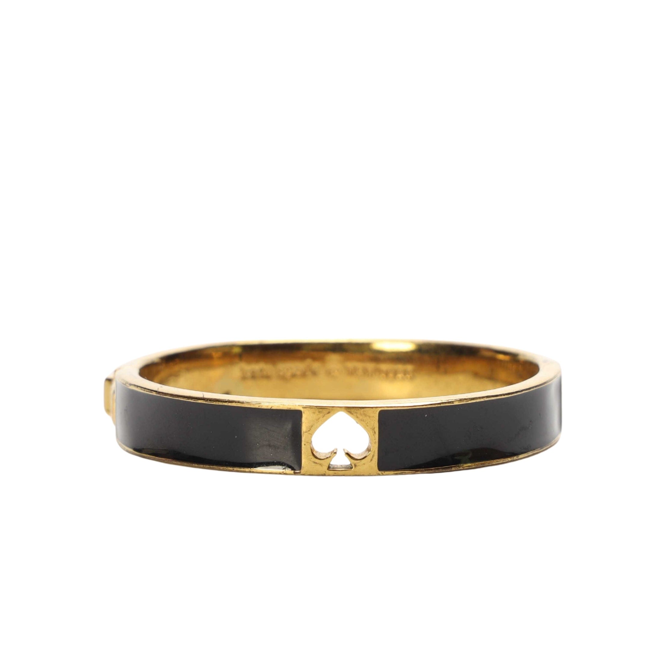 Kate Spade Hole Punch Spade Hinge Bangle