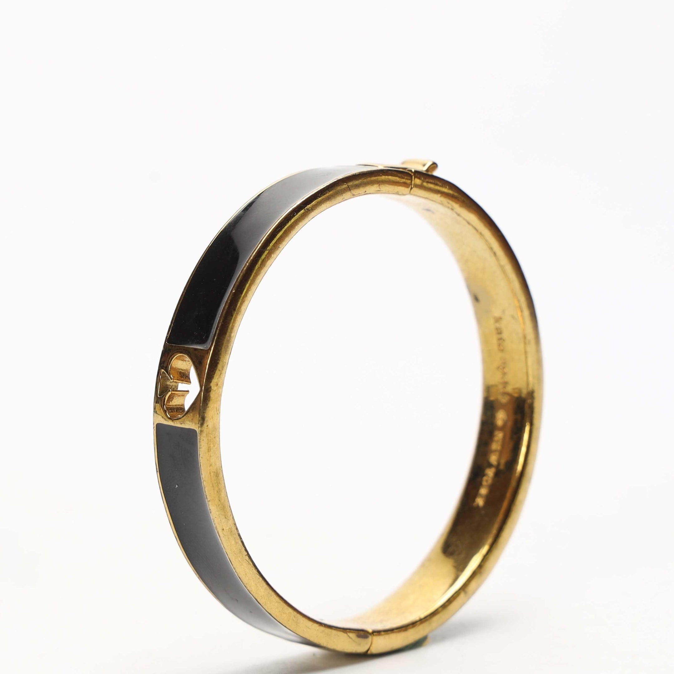 Kate Spade Hole Punch Spade Hinge Bangle