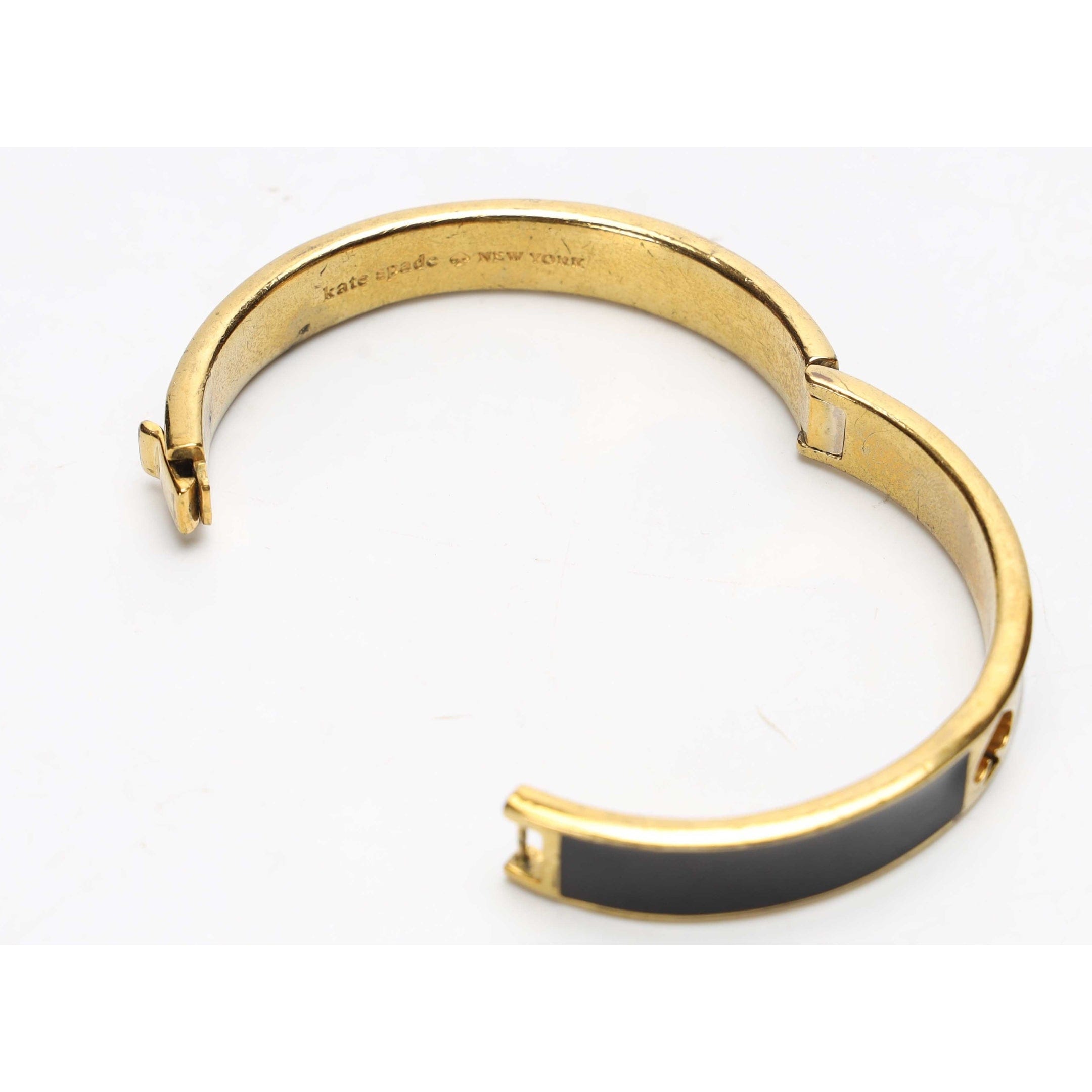 Kate Spade Hole Punch Spade Hinge Bangle