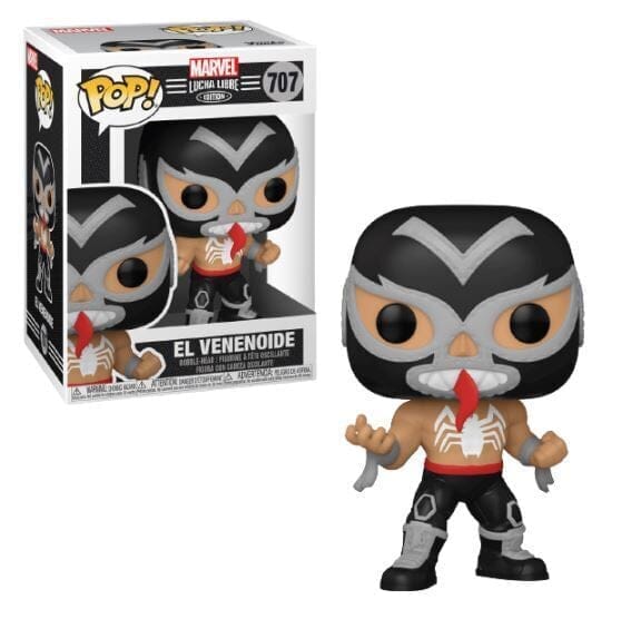 Funko Marvel Luchadores Libre El Venenoide (Venom) Funko Pop! #707