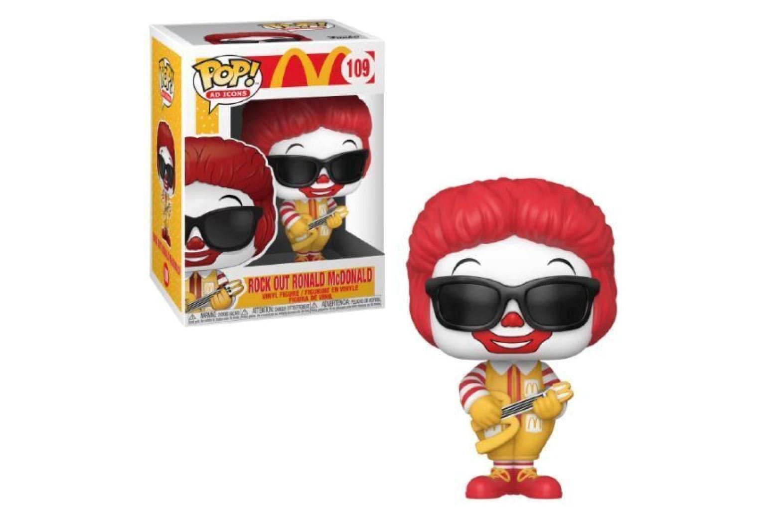 Funko Ad Icons Mcdonalds Rock Out Ronald Mcdonald Funko Pop! #109
