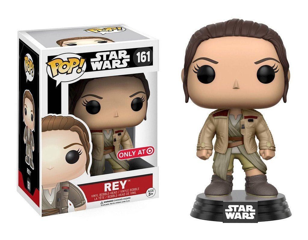Funko Pop! Star Wars The Force Awakens Rey with Jacket Exclusive #161