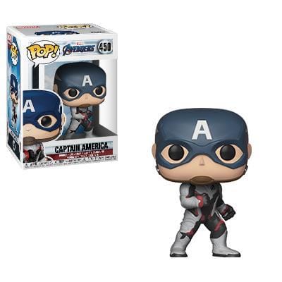 Funko (Box Damage) Funko Pop! Avengers Endgame Captain America (Quantum Realm Suit) #450
