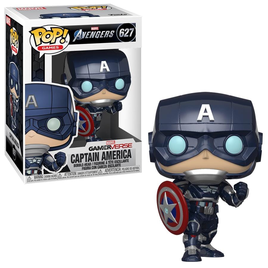 Funko Marvel Avengers Game Funko Pop! Captain America (Stark Tech Suit) #627