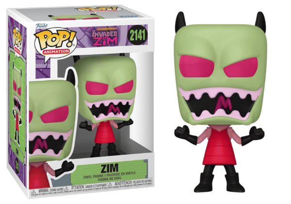 Funko Pop! Zim, Invader Zim 2141 Vinyl Figure in PopShield Protector