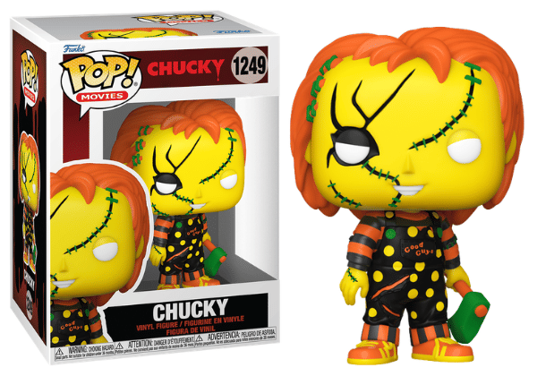 Funko Pop! Chucky, Blacklight, Bride of Chucky 1249 Vinyl Figure in PopShield Protector