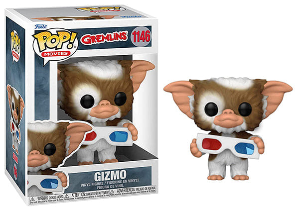 Funko Pop! Gizmo, 3 - D Glasses, Gremlins 1146 Vinyl Figure in PopShield Protector