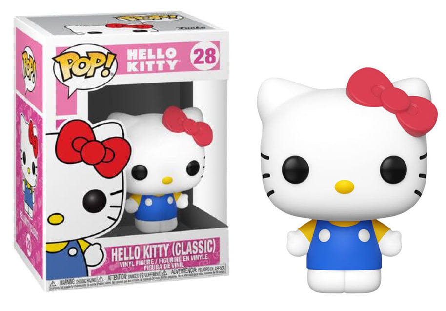 Funko Pop! Hello Kitty Classic, Sanrio 28 Vinyl Figure in PopShield Protector