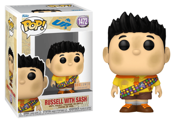 Funko Pop! Russell with Sash, Up 1472 Vinyl Figure in PopShield Protector