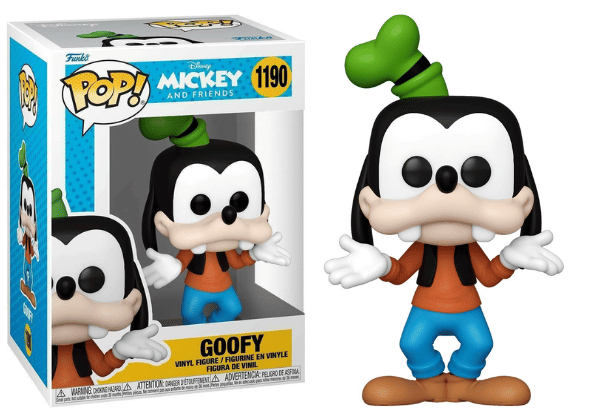 Funko Pop! Goofy 1190 Vinyl Figure in PopShield Protector